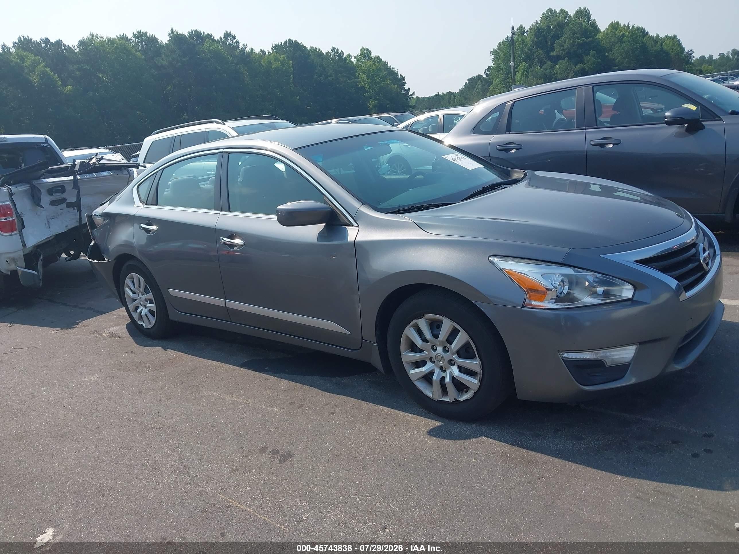2015 Nissan Altima 2.5 S Gray vin: 1N4AL3AP5FN325432