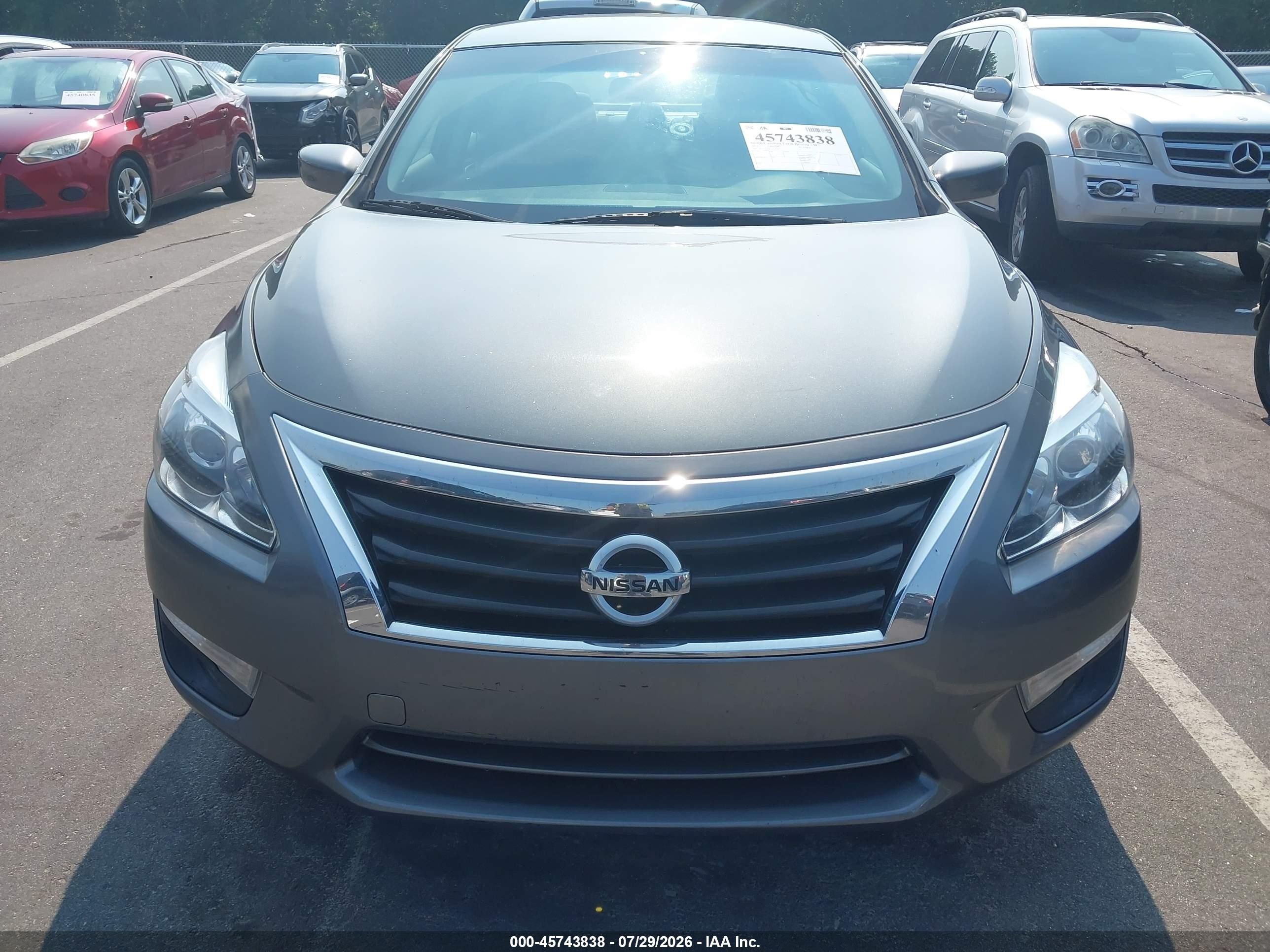 2015 Nissan Altima 2.5 S Gray vin: 1N4AL3AP5FN325432