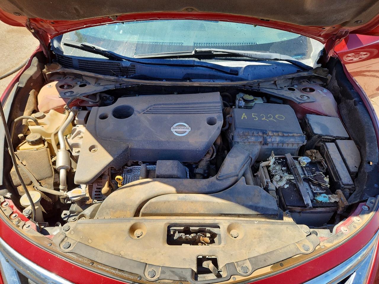 2015 Nissan Altima 2.5 S Red vin: 1N4AL3AP5FN329156