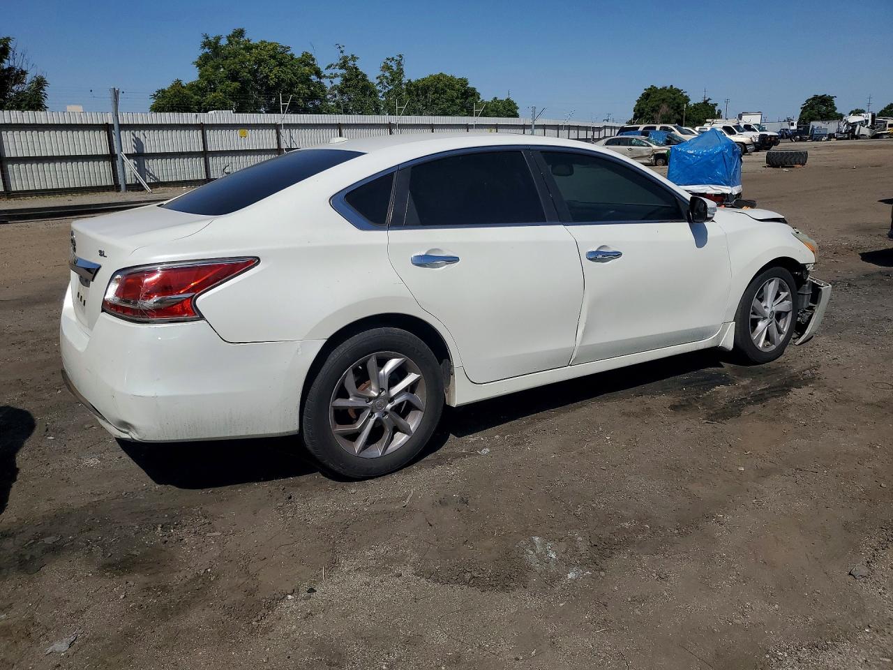 2015 Nissan Altima 2.5 Sl White vin: 1N4AL3AP5FN335779