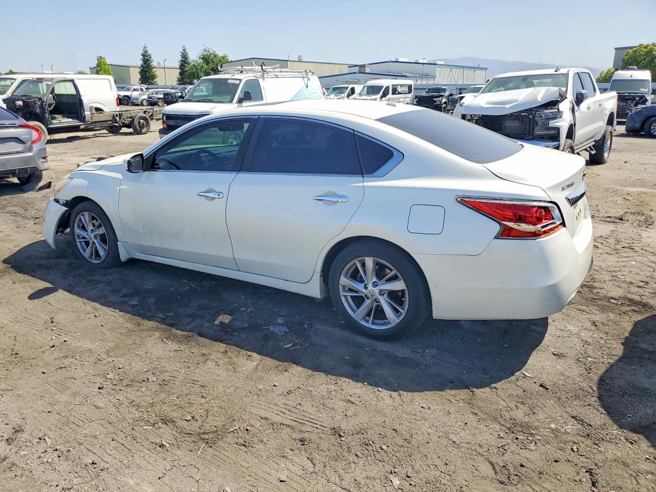 2015 Nissan Altima 2.5 Sl White vin: 1N4AL3AP5FN335779