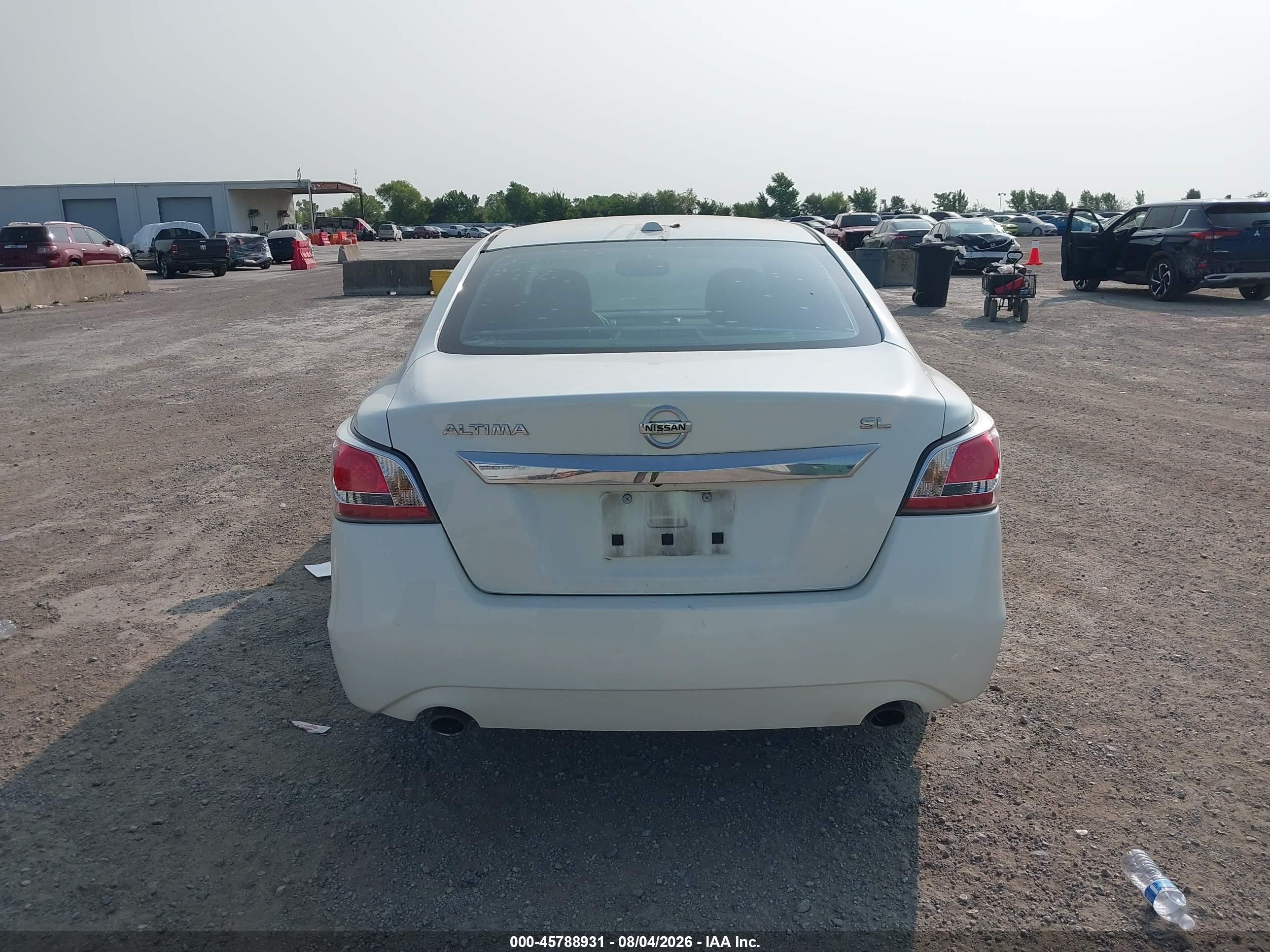 2015 Nissan Altima 2.5 Sl White vin: 1N4AL3AP5FN336642