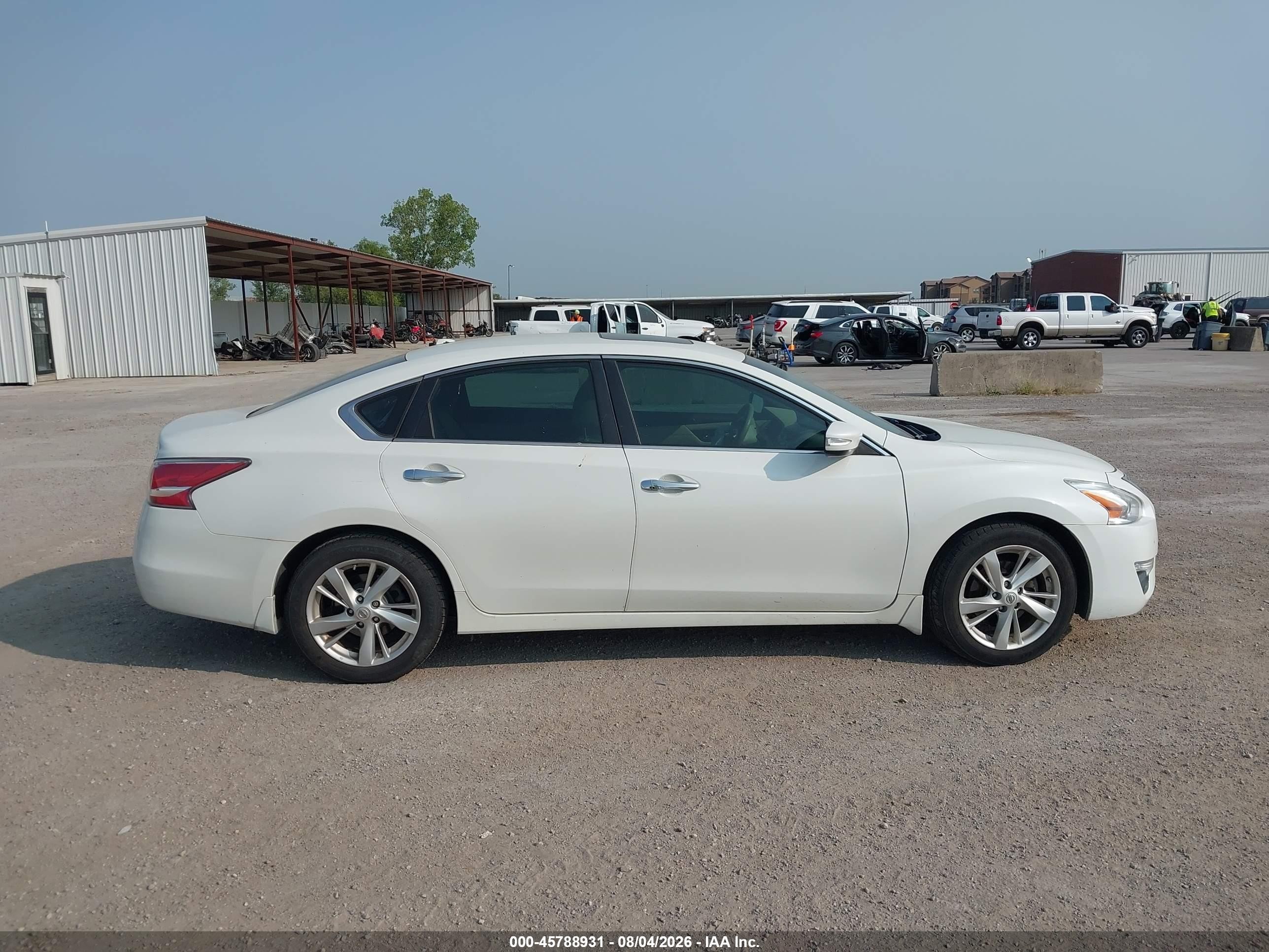 2015 Nissan Altima 2.5 Sl White vin: 1N4AL3AP5FN336642