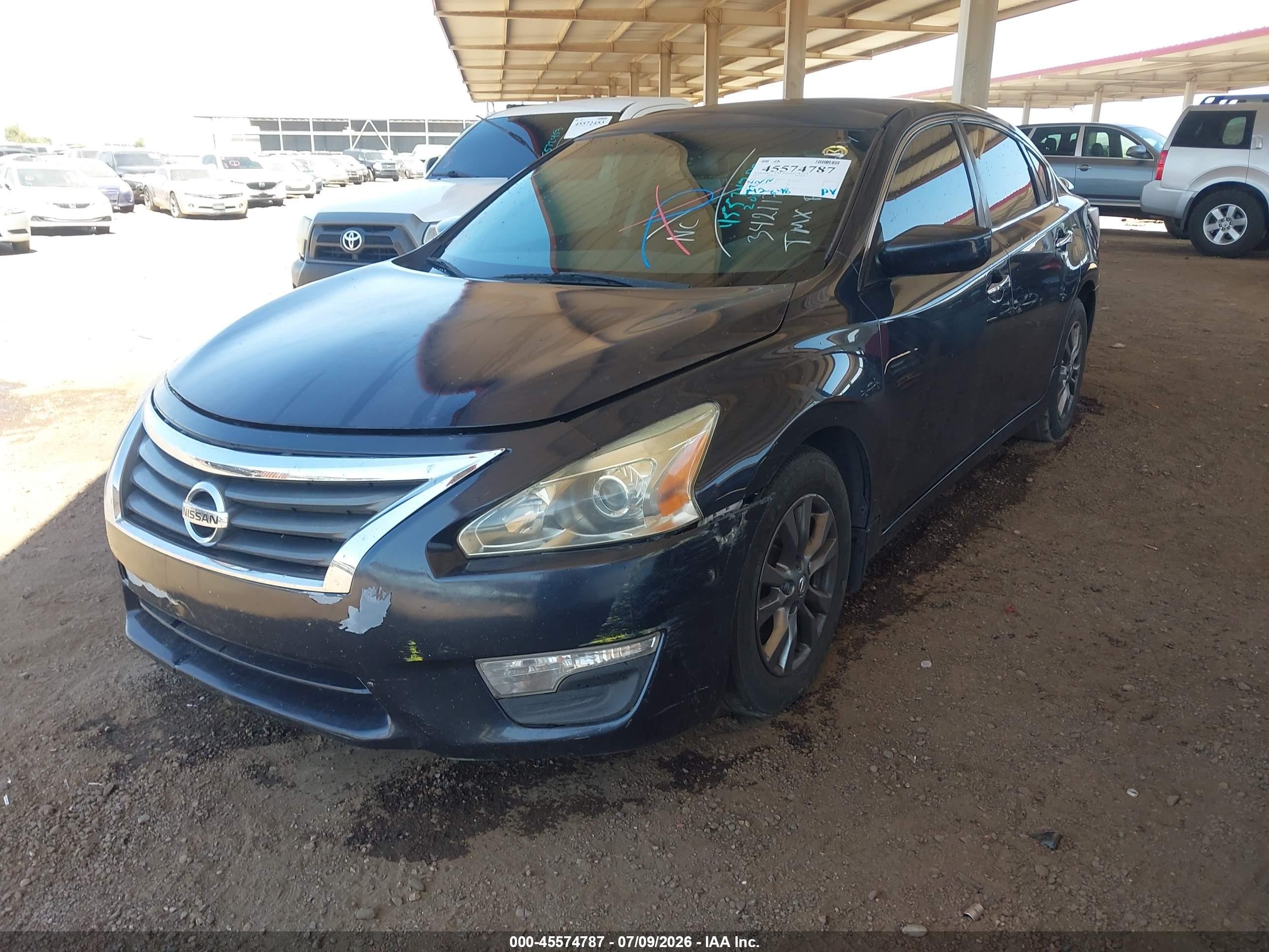 2015 Nissan Altima 2.5 S Black vin: 1N4AL3AP5FN342117