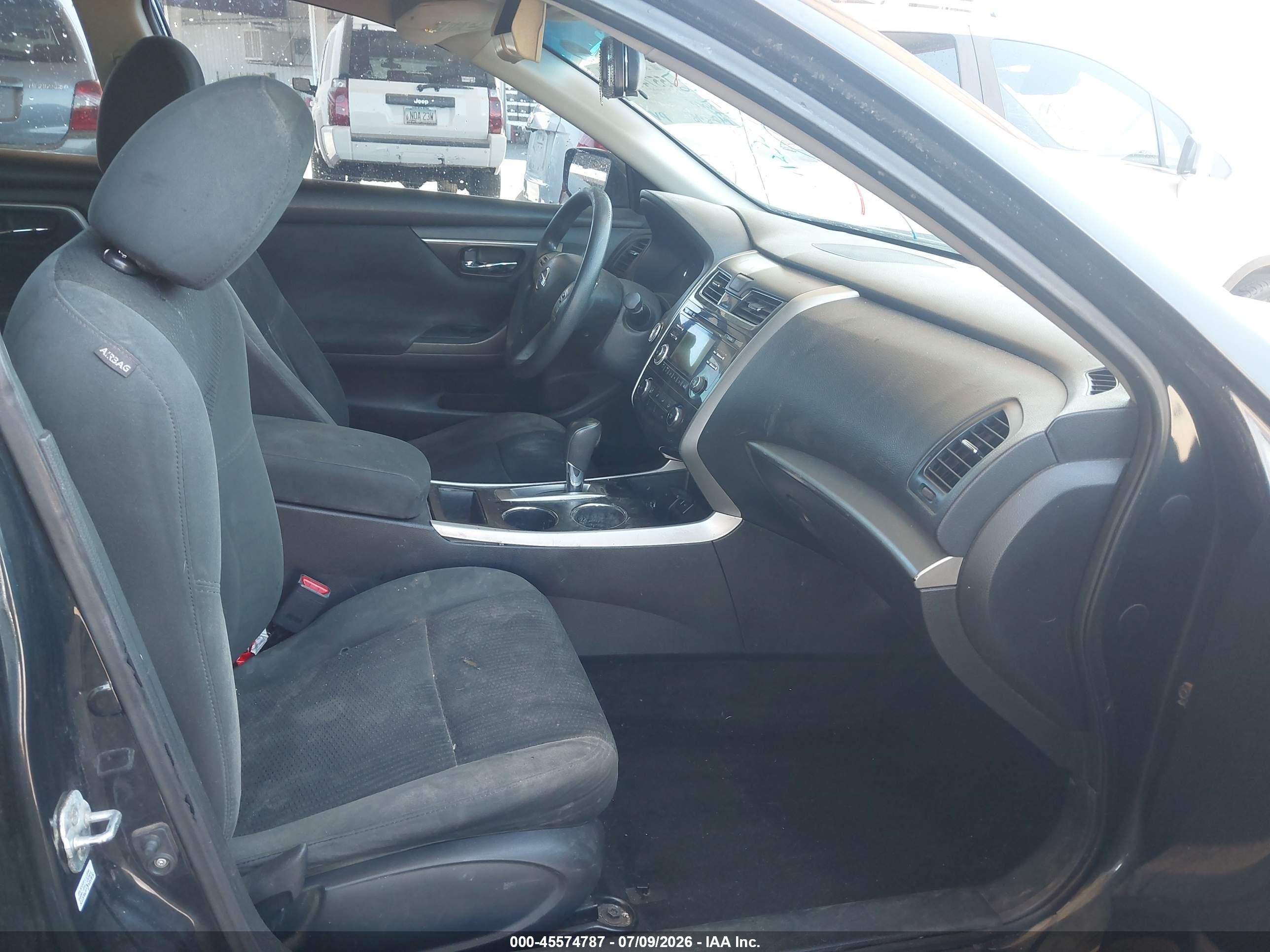 2015 Nissan Altima 2.5 S Black vin: 1N4AL3AP5FN342117