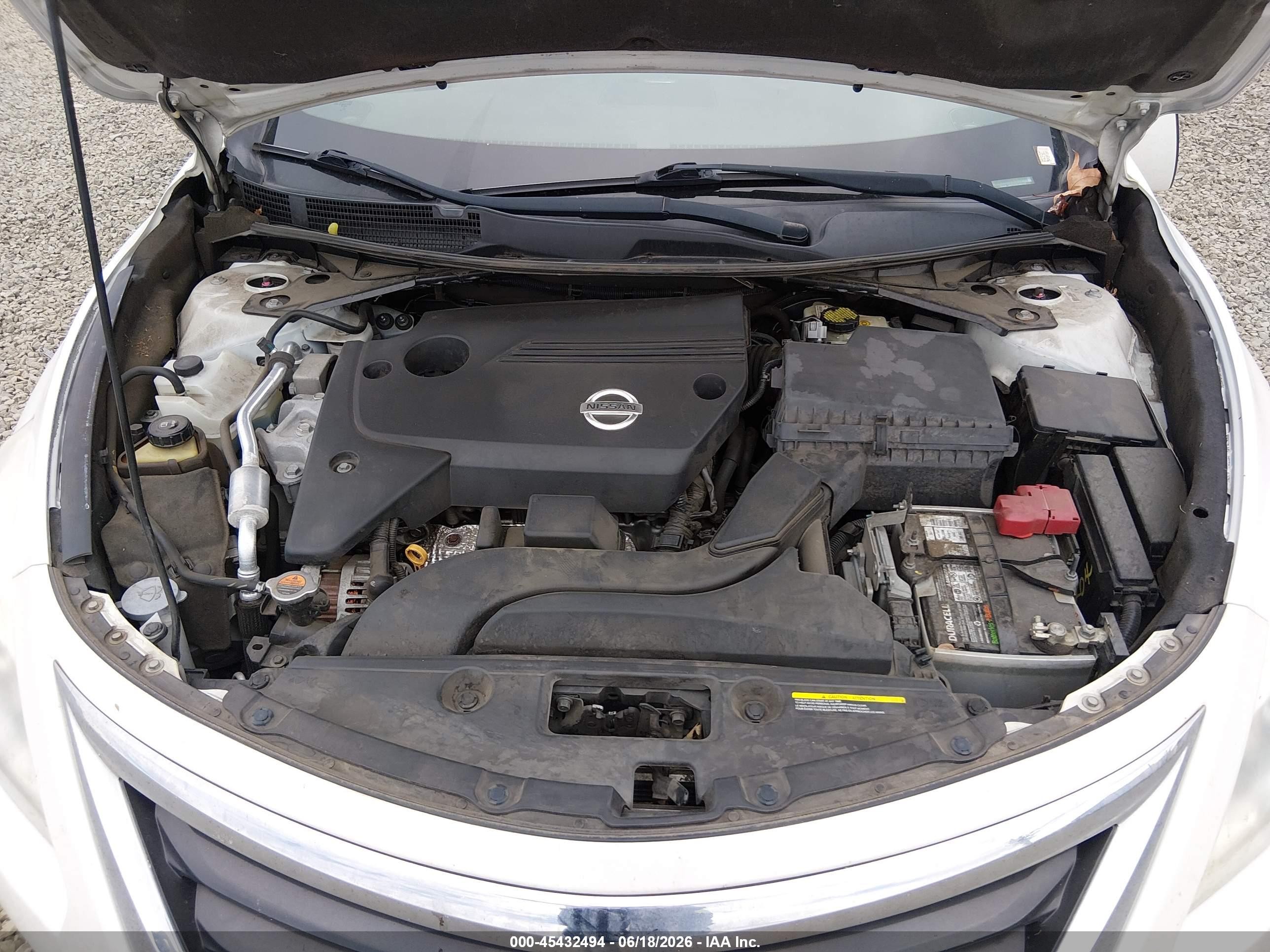 2015 Nissan Altima 2.5 Sl White vin: 1N4AL3AP5FN344112