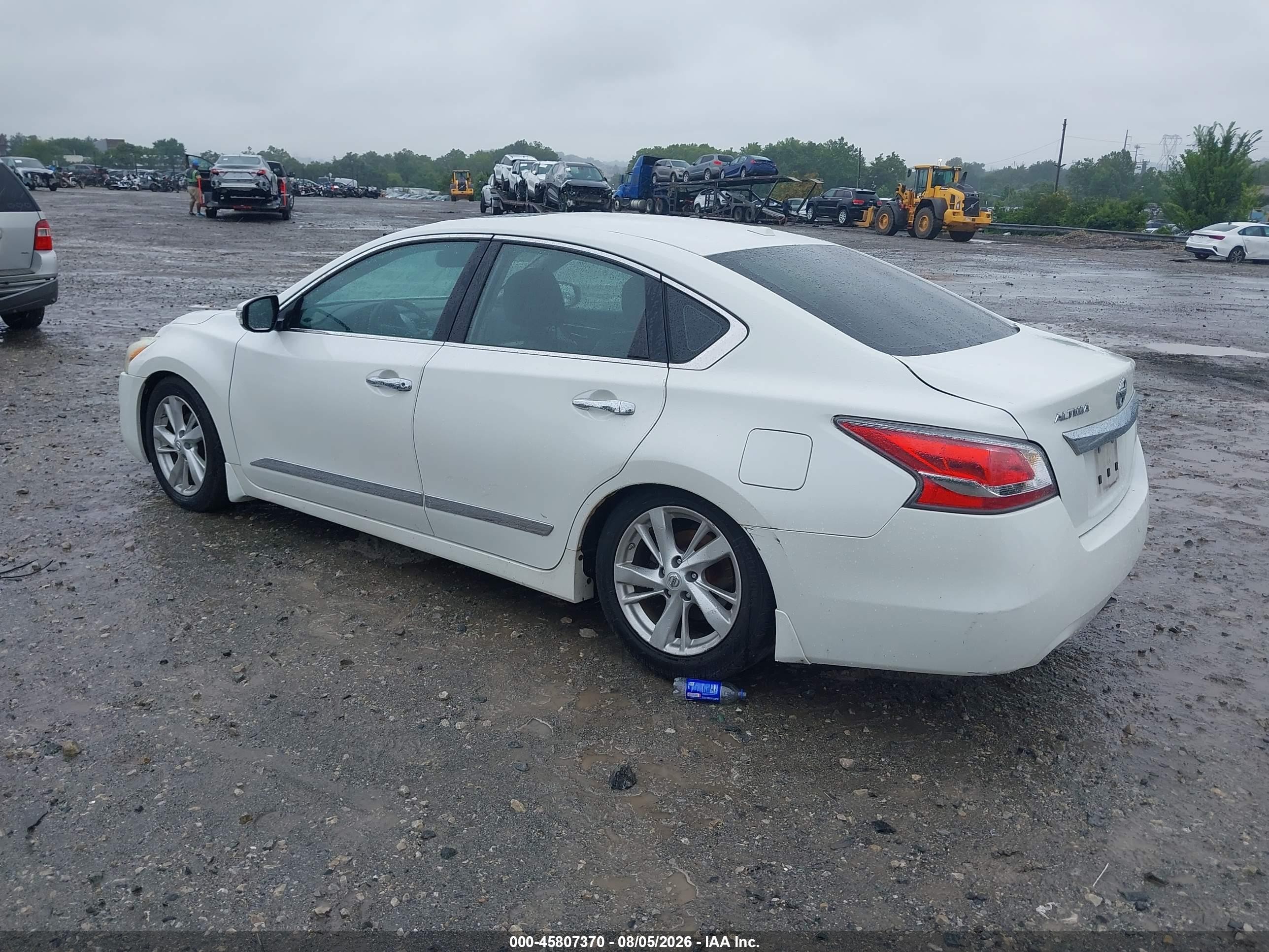 2015 Nissan Altima 2.5 Sl White vin: 1N4AL3AP5FN344515