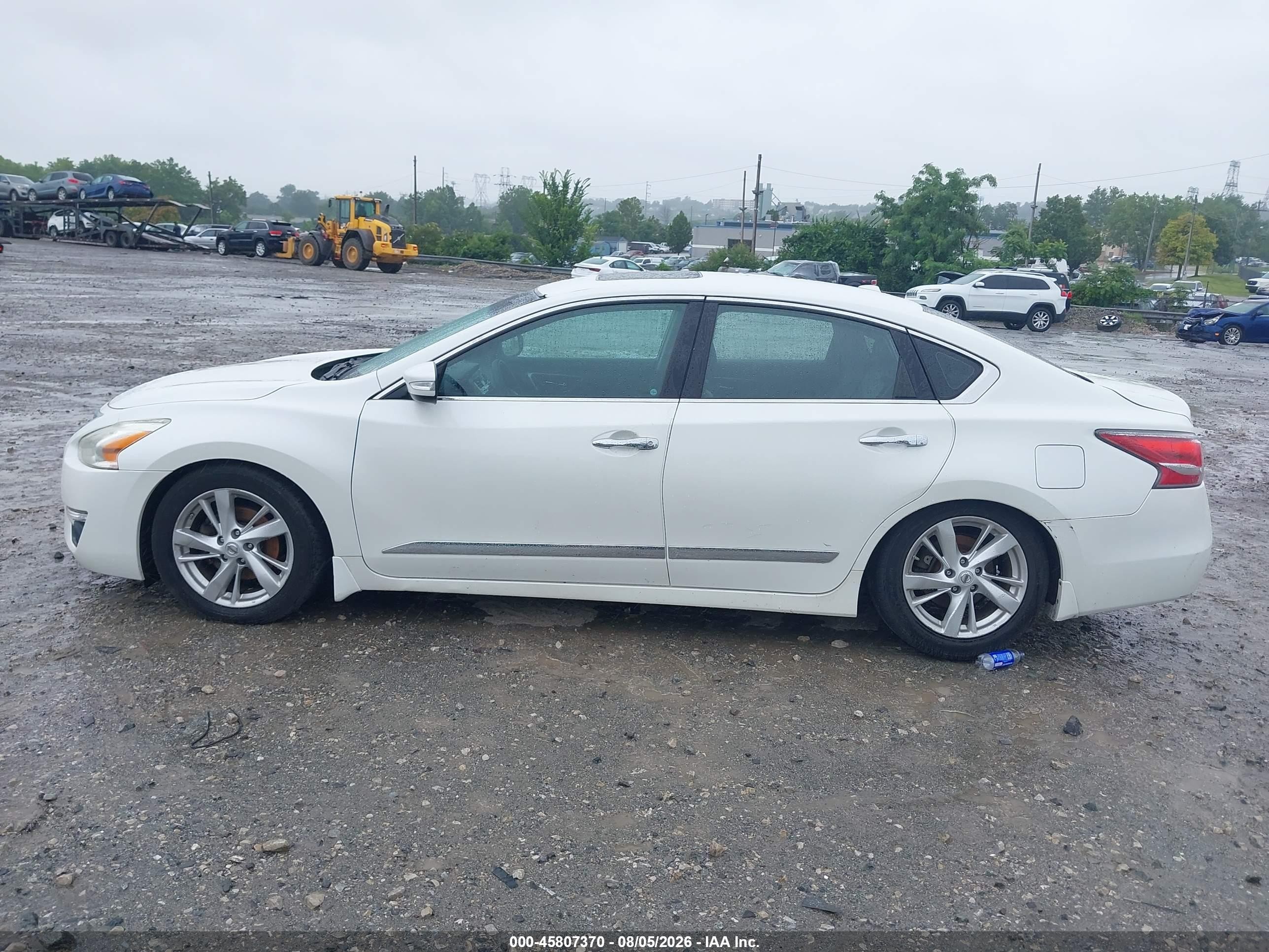 2015 Nissan Altima 2.5 Sl White vin: 1N4AL3AP5FN344515