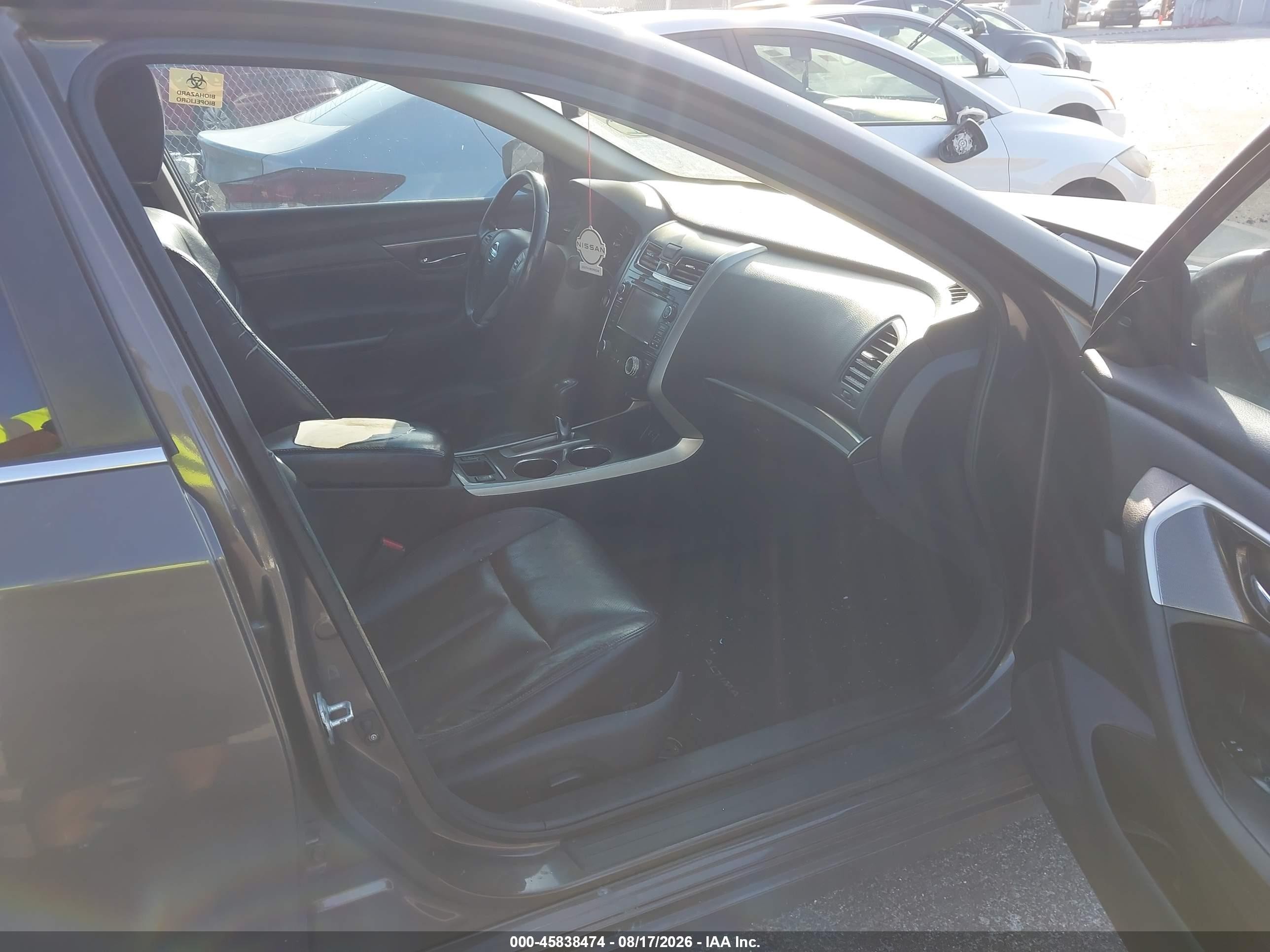 2015 Nissan Altima 2.5/2.5 S/2.5 Sl/2.5 Sv Gray vin: 1N4AL3AP5FN349374