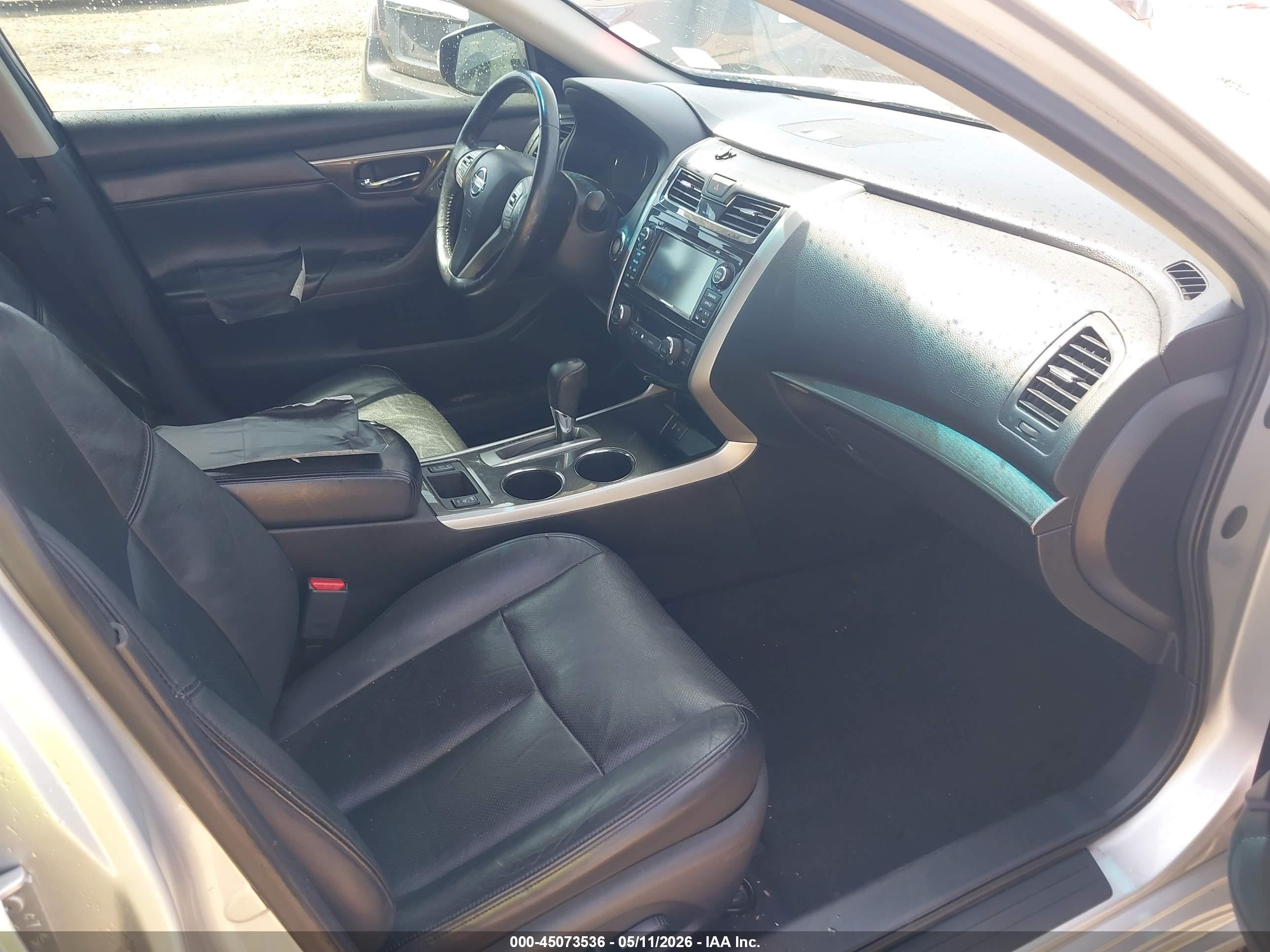 2015 Nissan Altima 2.5 Sl Серебряный vin: 1N4AL3AP5FN350556