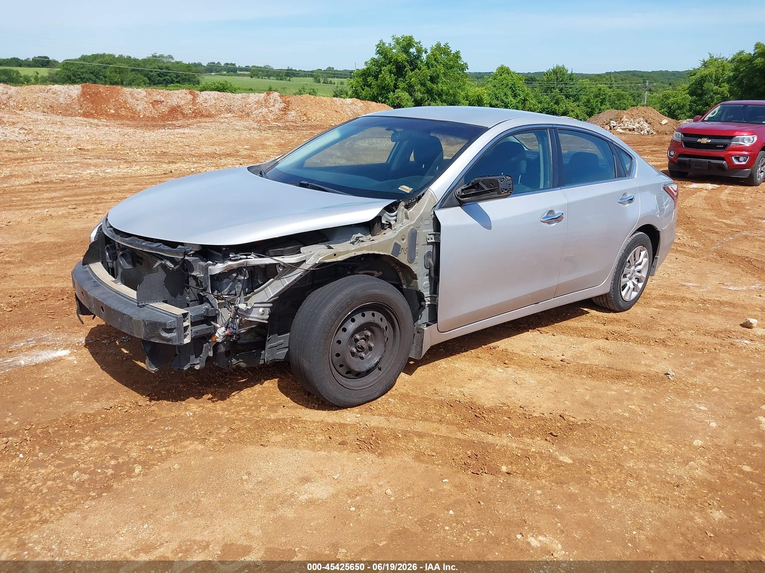 2015 Nissan Altima 2.5 S Silver vin: 1N4AL3AP5FN354011
