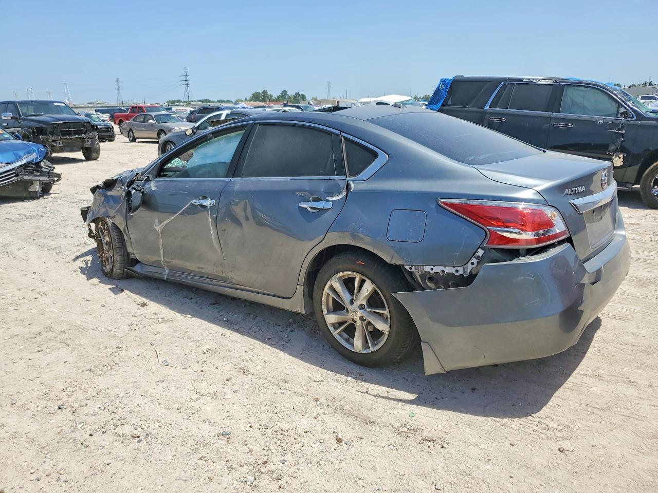 2015 Nissan Altima 2.5 Sl Gray vin: 1N4AL3AP5FN354378