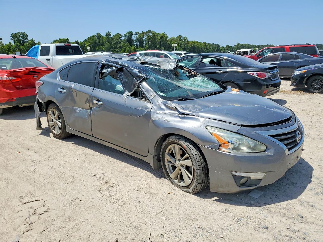 2015 Nissan Altima 2.5 Sl Gray vin: 1N4AL3AP5FN354378
