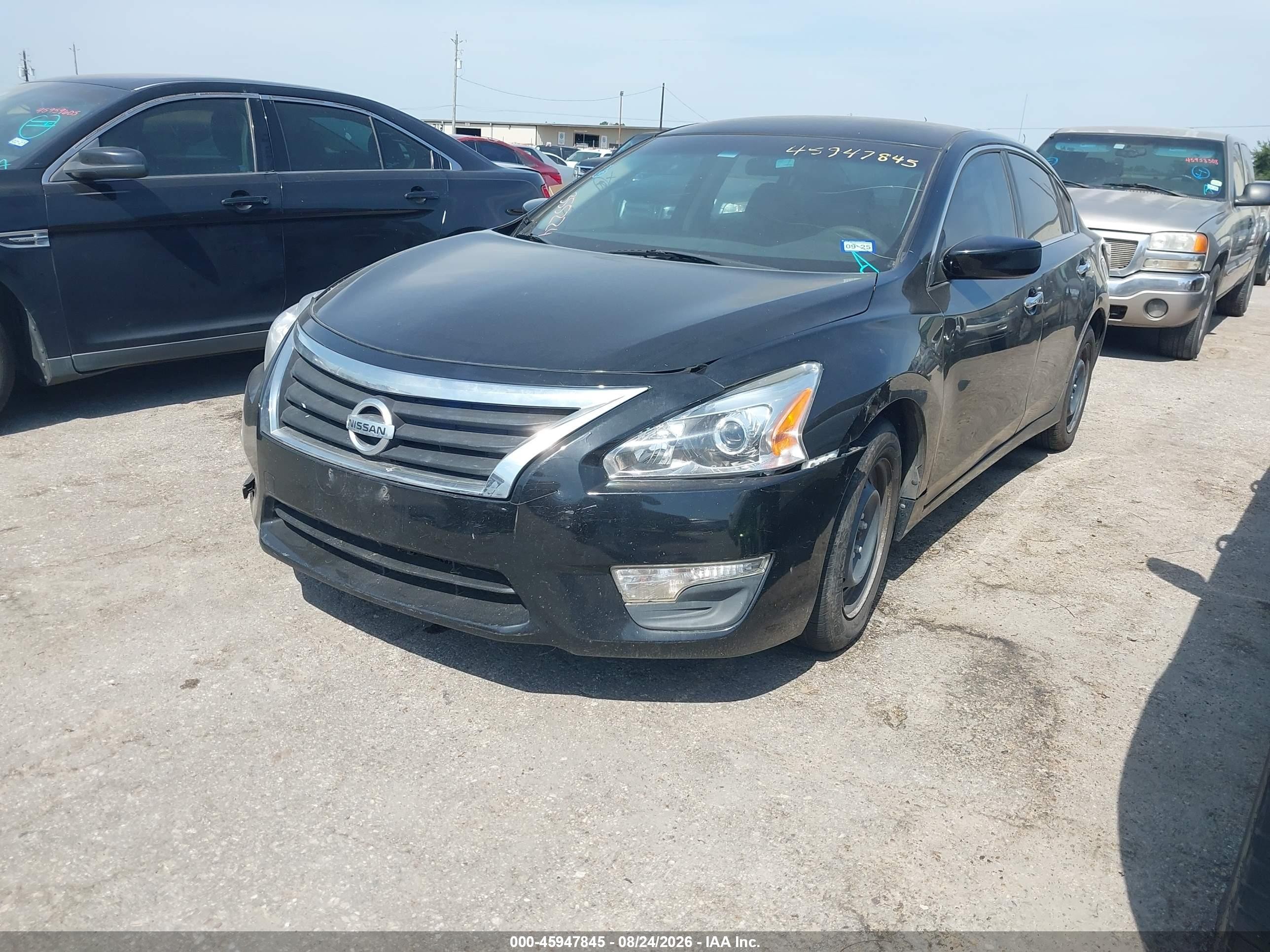 2015 Nissan Altima 2.5 S Black vin: 1N4AL3AP5FN355224