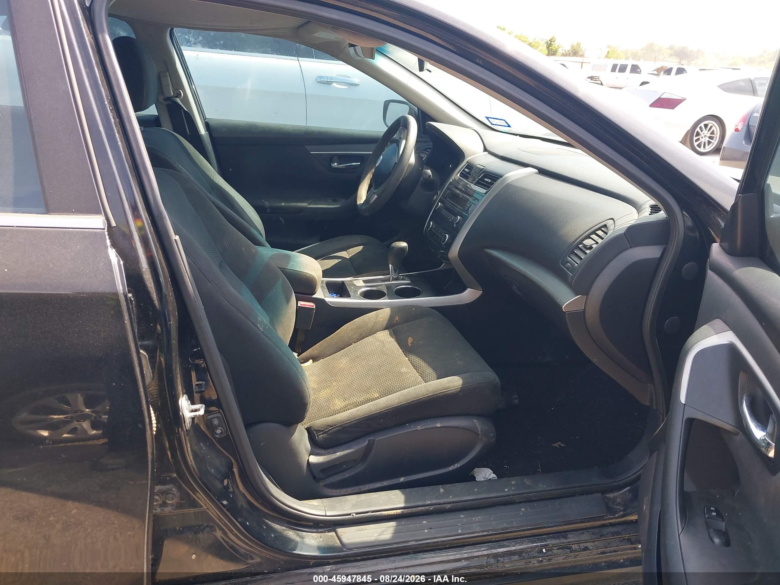 2015 Nissan Altima 2.5 S Black vin: 1N4AL3AP5FN355224