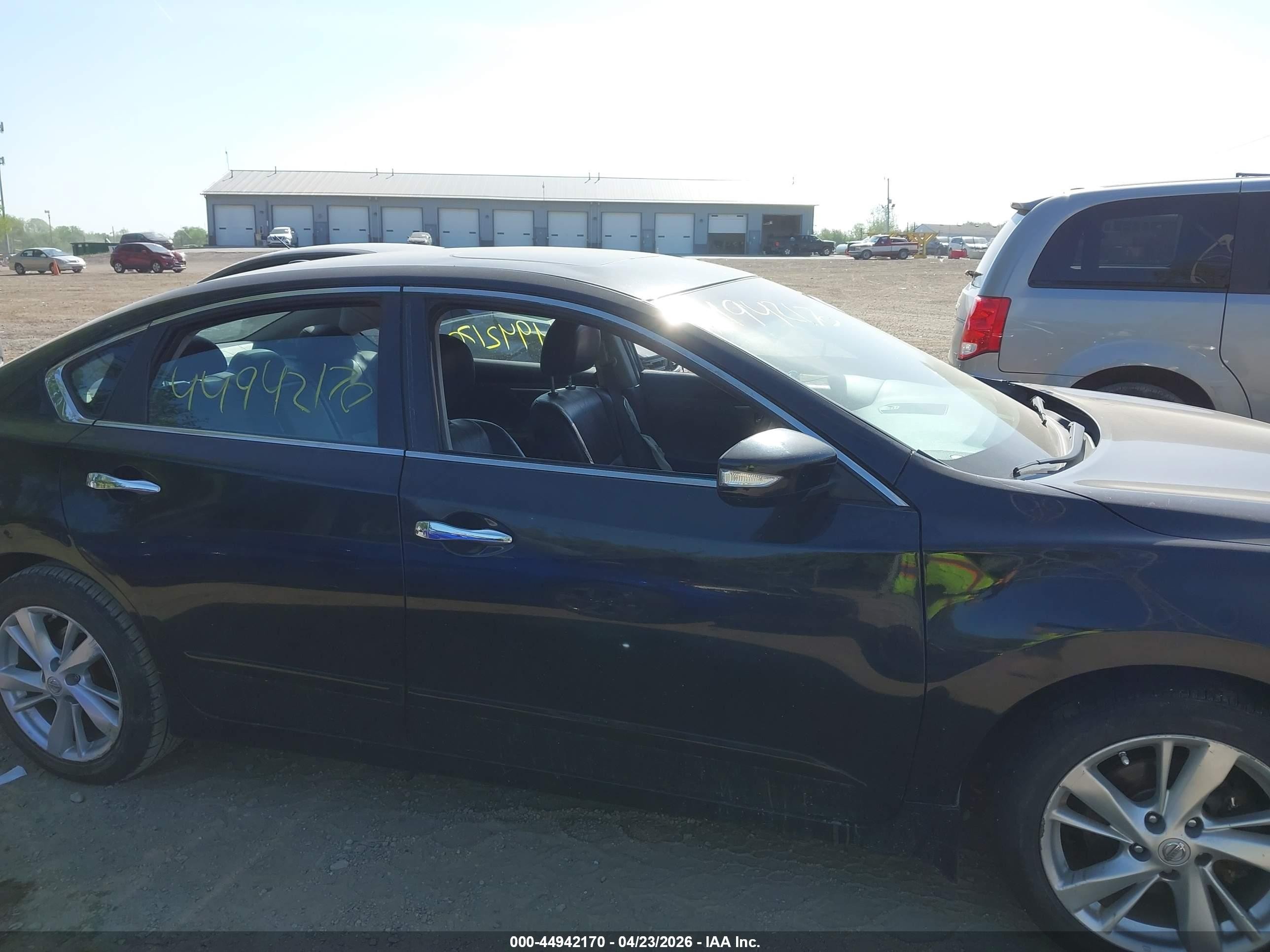 2015 Nissan Altima 2.5 Sl Black vin: 1N4AL3AP5FN358396