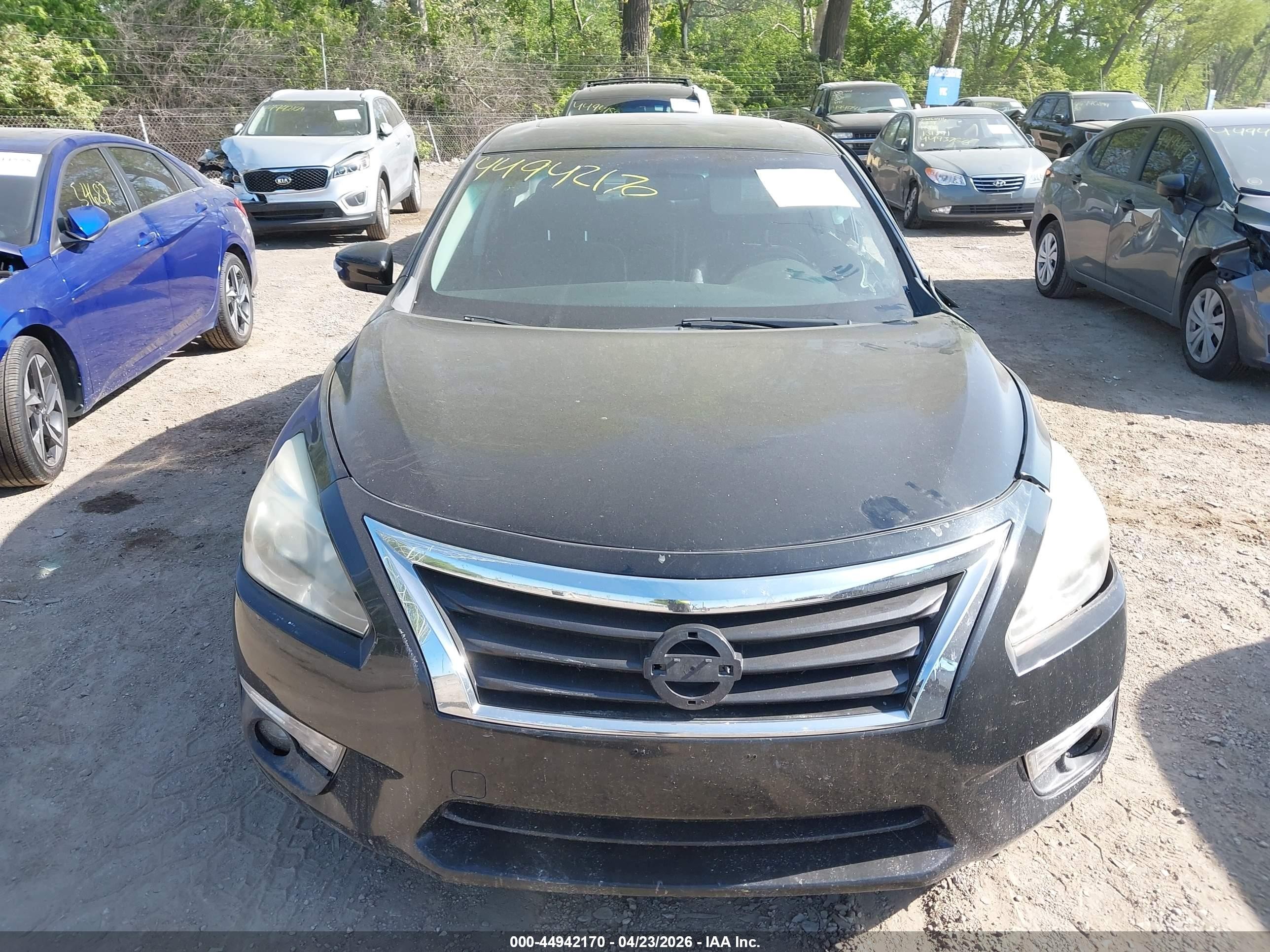 2015 Nissan Altima 2.5 Sl Black vin: 1N4AL3AP5FN358396