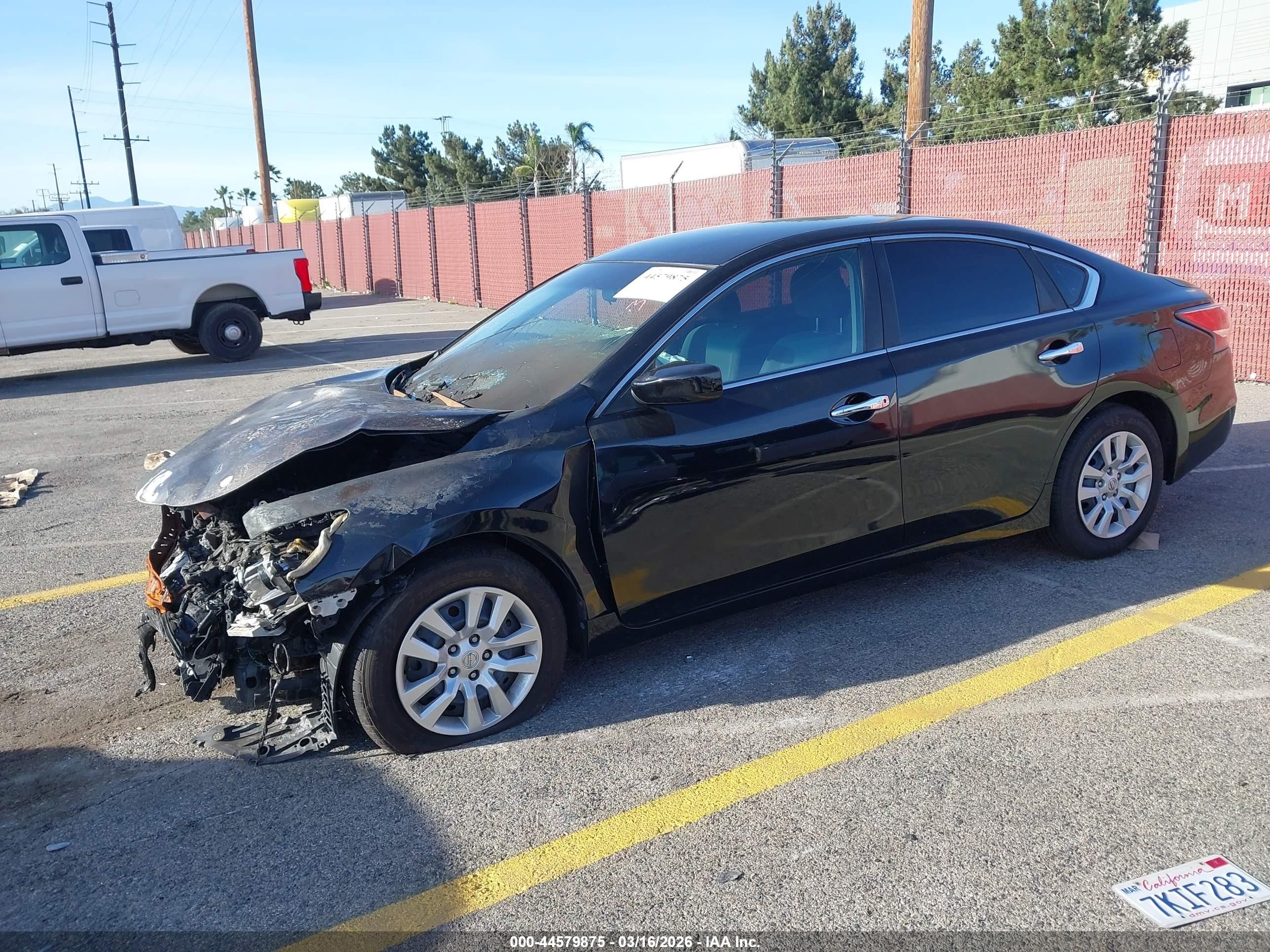 2015 Nissan Altima 2.5 S Black vin: 1N4AL3AP5FN371634