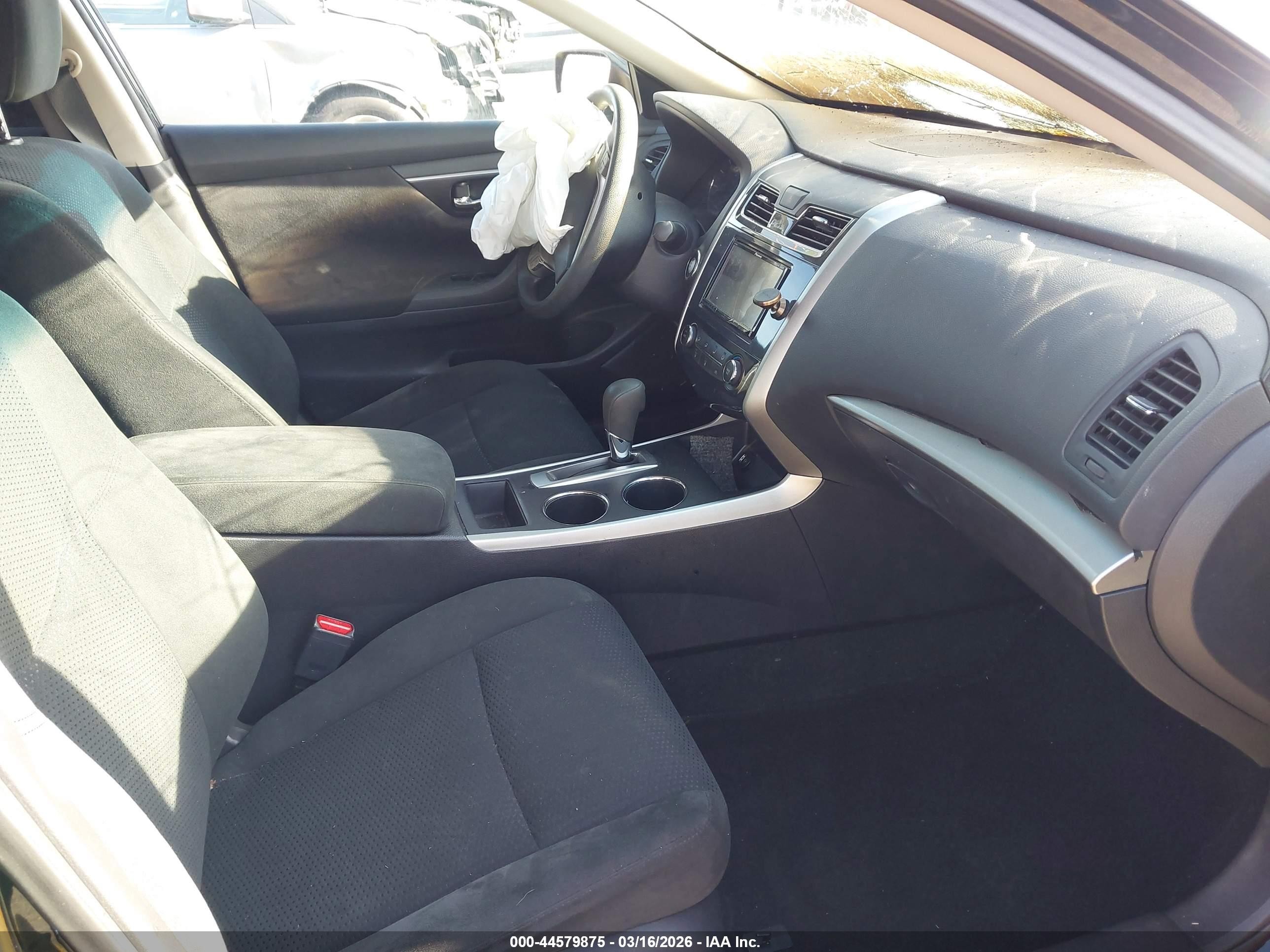 2015 Nissan Altima 2.5 S Black vin: 1N4AL3AP5FN371634