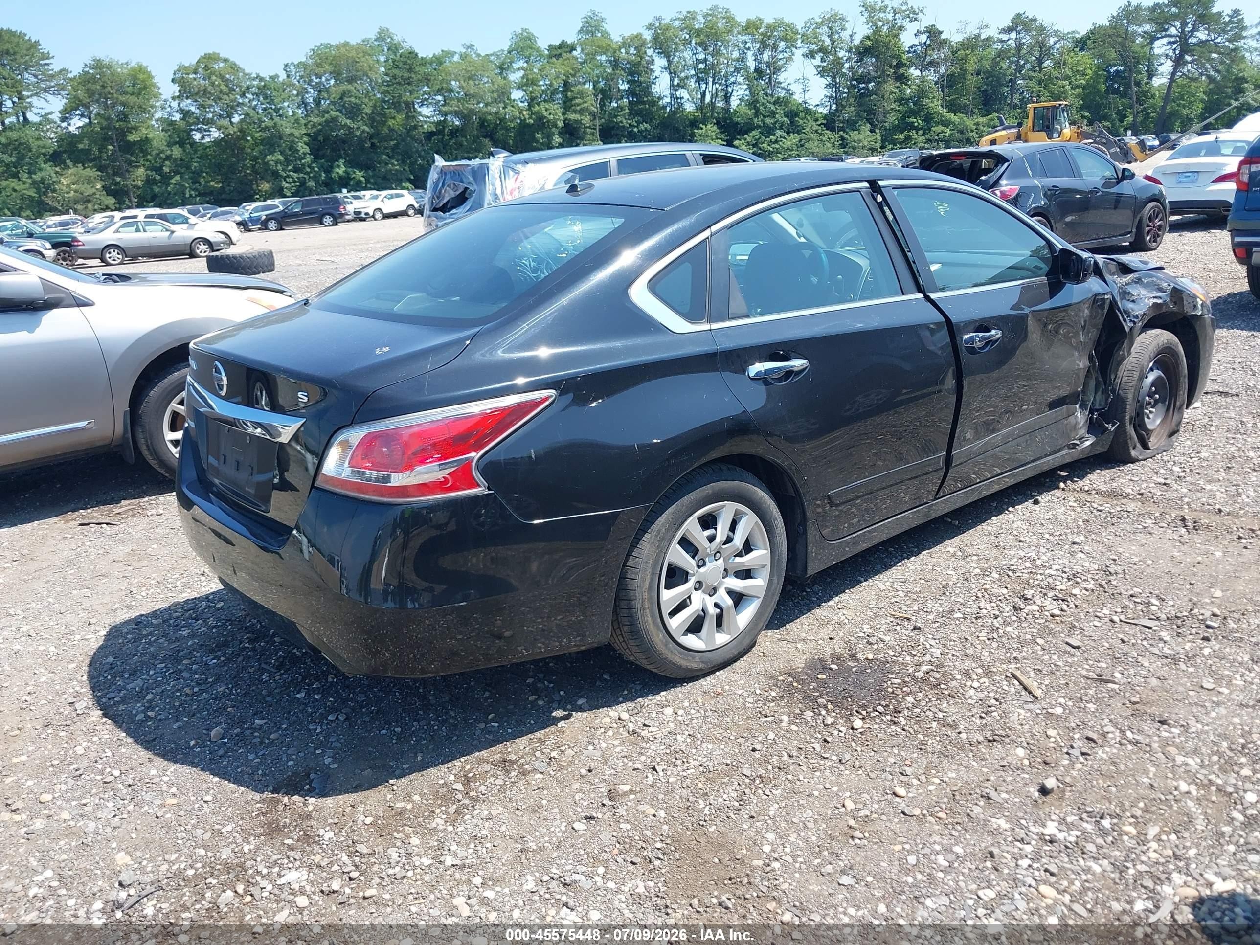 2015 Nissan Altima 2.5 S Черный vin: 1N4AL3AP5FN377871