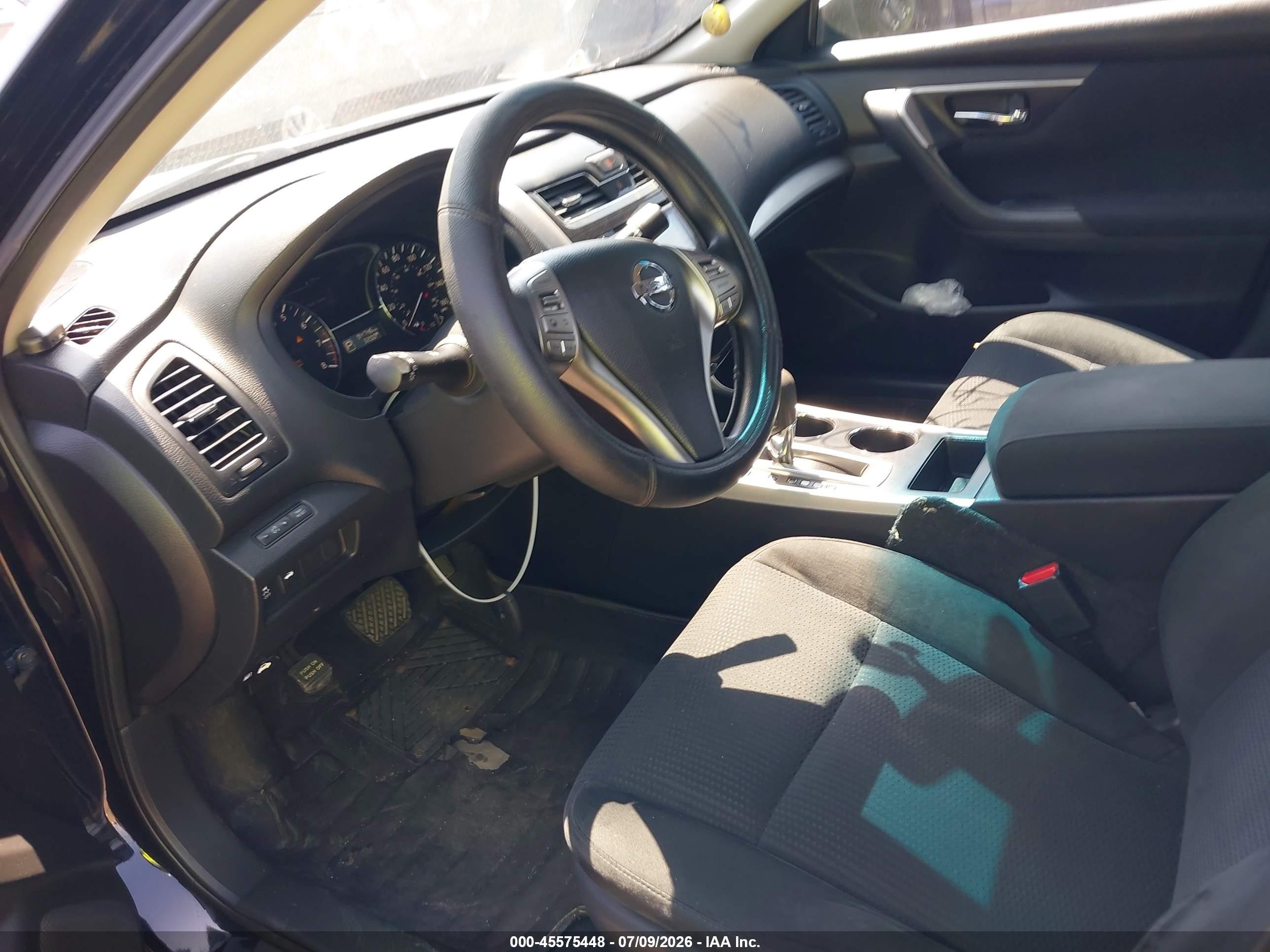 2015 Nissan Altima 2.5 S Черный vin: 1N4AL3AP5FN377871