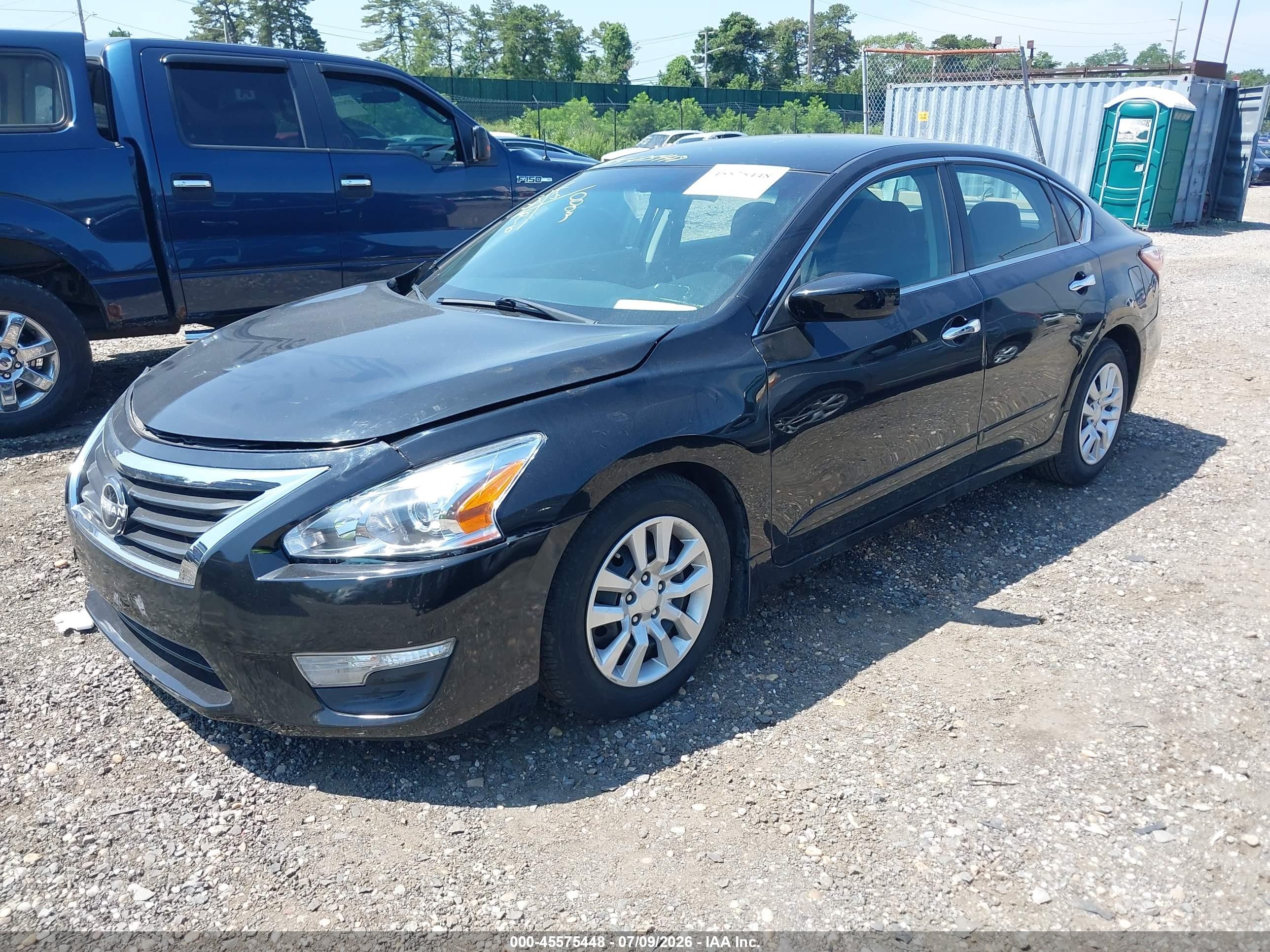 2015 Nissan Altima 2.5 S Черный vin: 1N4AL3AP5FN377871