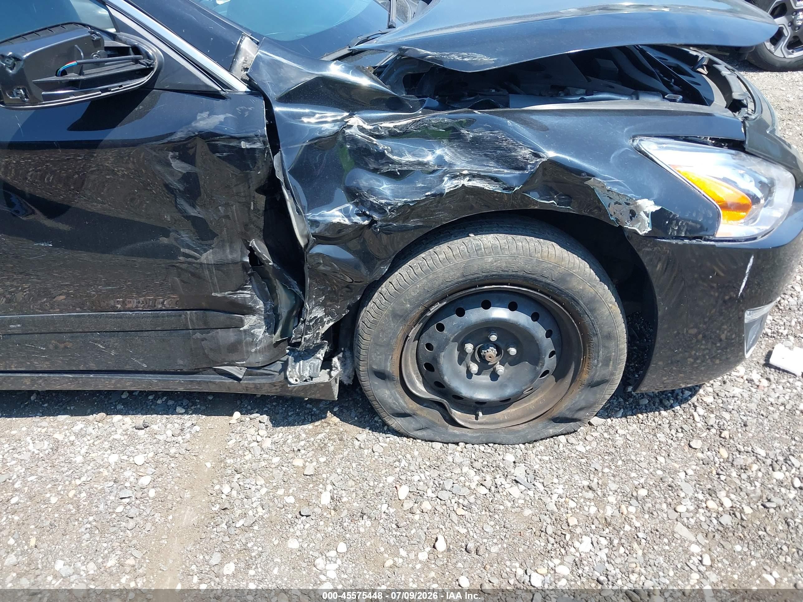 2015 Nissan Altima 2.5 S Черный vin: 1N4AL3AP5FN377871