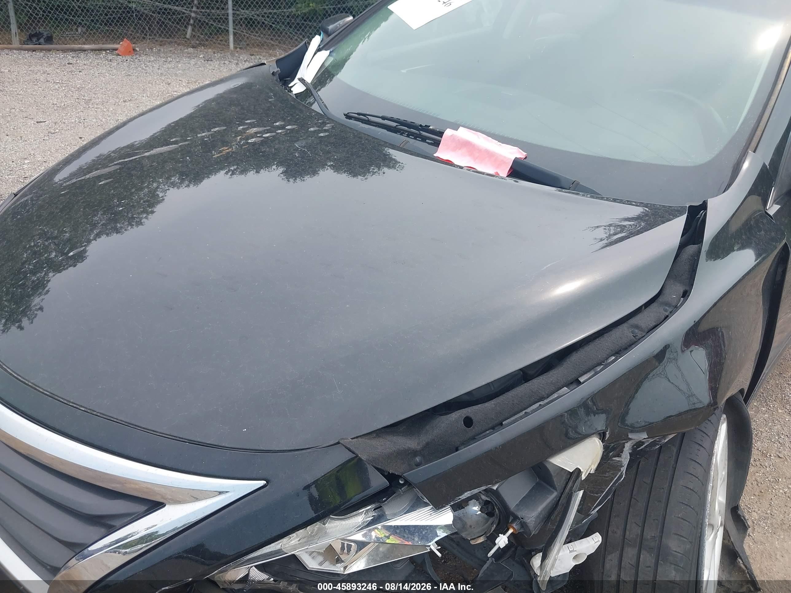 2015 Nissan Altima 2.5 Sl Black vin: 1N4AL3AP5FN378034