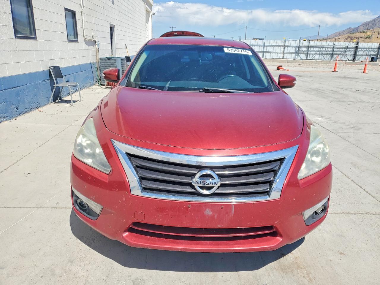 2015 Nissan Altima 2.5 Красный vin: 1N4AL3AP5FN387705