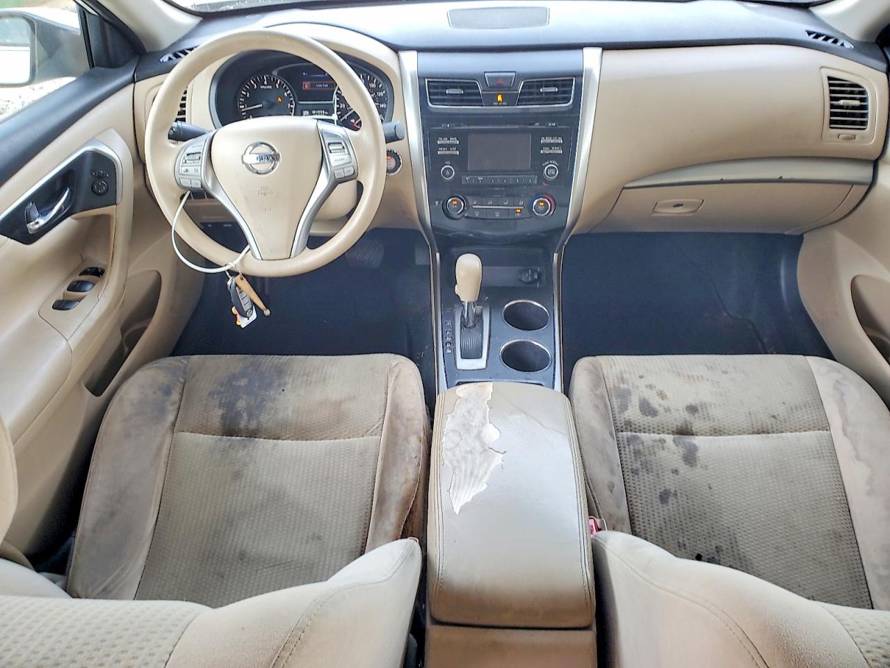 2015 Nissan Altima 2.5 S White vin: 1N4AL3AP5FN388286