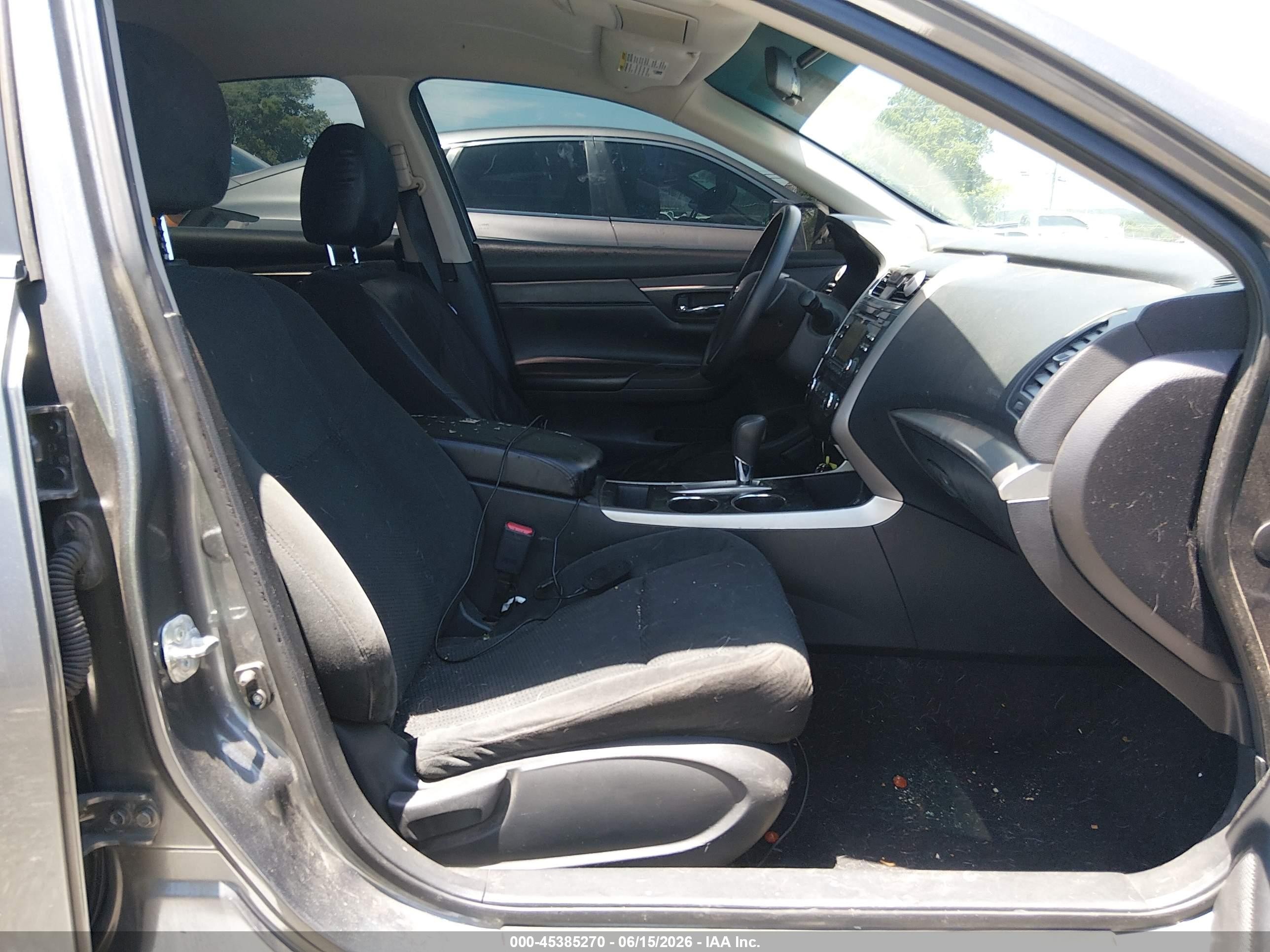 2015 Nissan Altima 2.5 S Black vin: 1N4AL3AP5FN396890