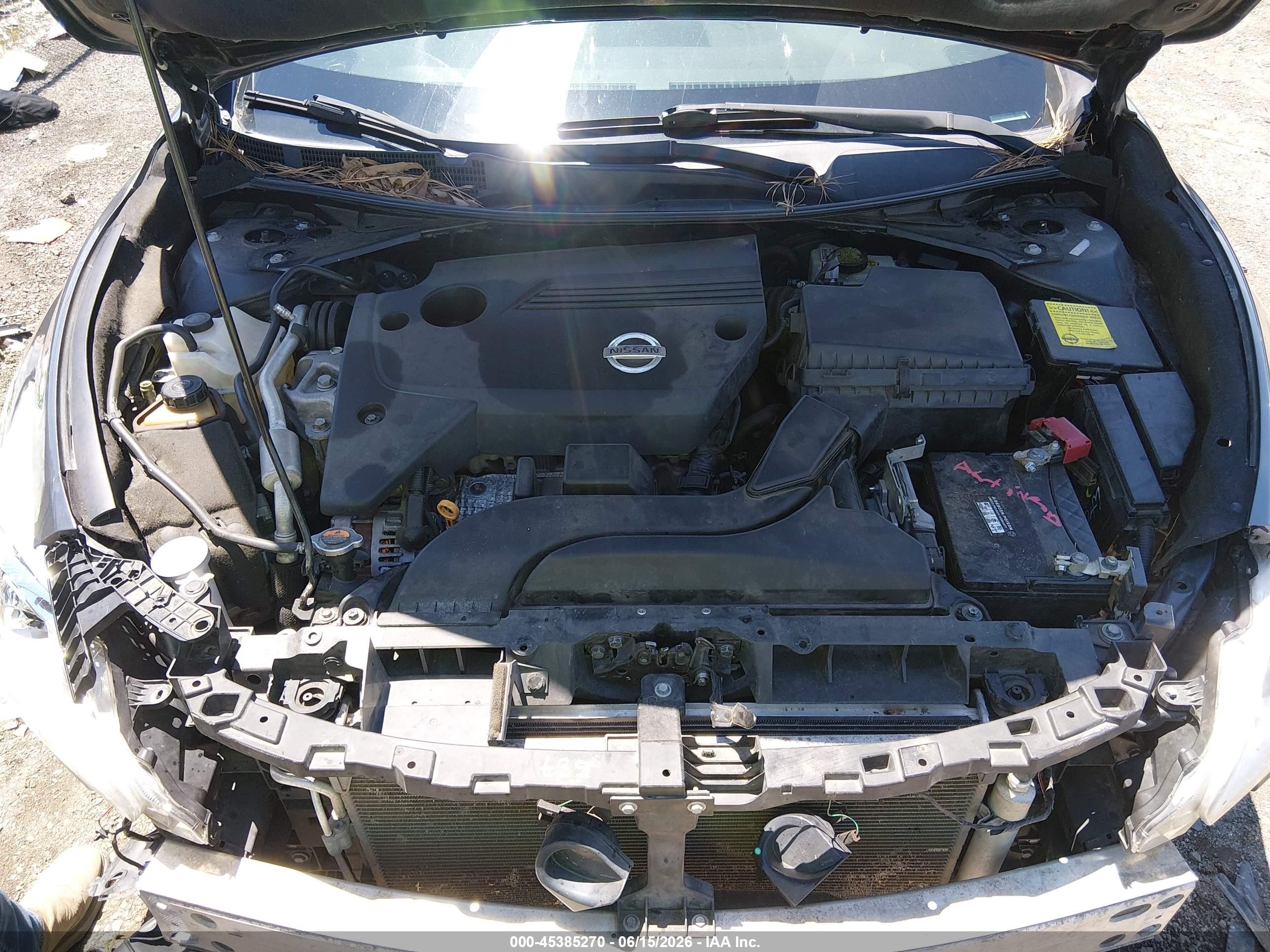 2015 Nissan Altima 2.5 S Black vin: 1N4AL3AP5FN396890