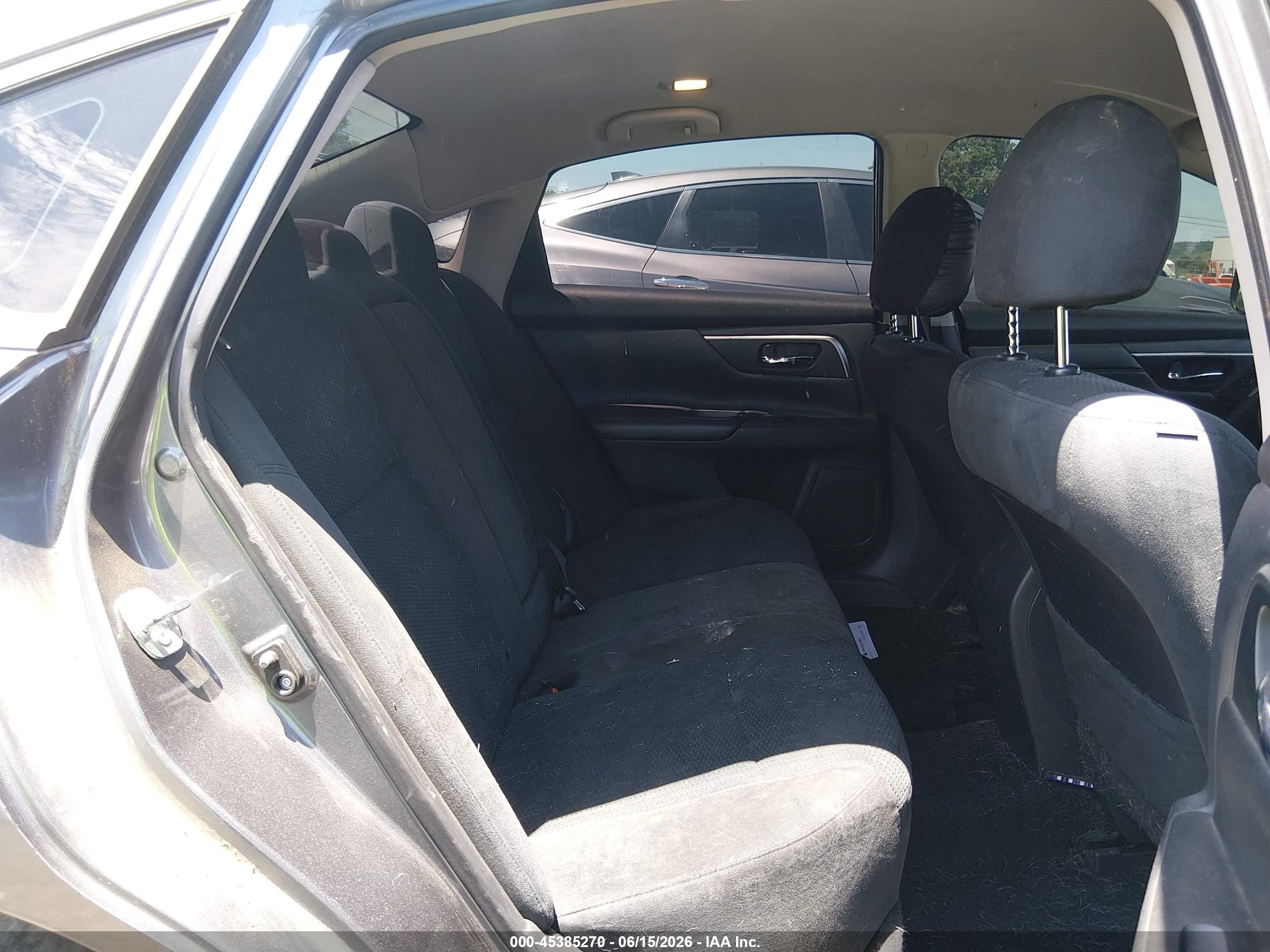 2015 Nissan Altima 2.5 S Black vin: 1N4AL3AP5FN396890
