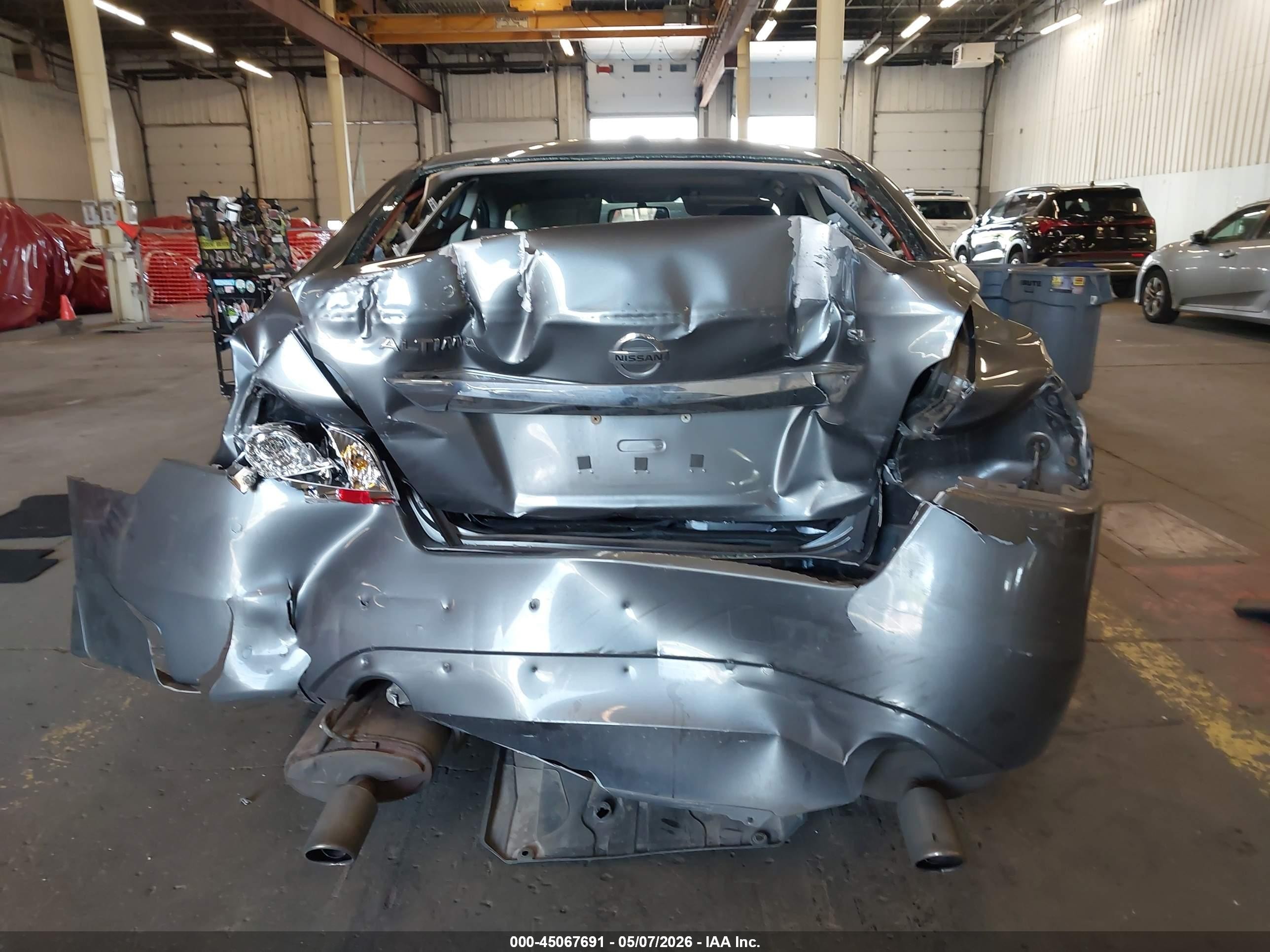 2015 Nissan Altima 2.5 Sl Gray vin: 1N4AL3AP5FN406527