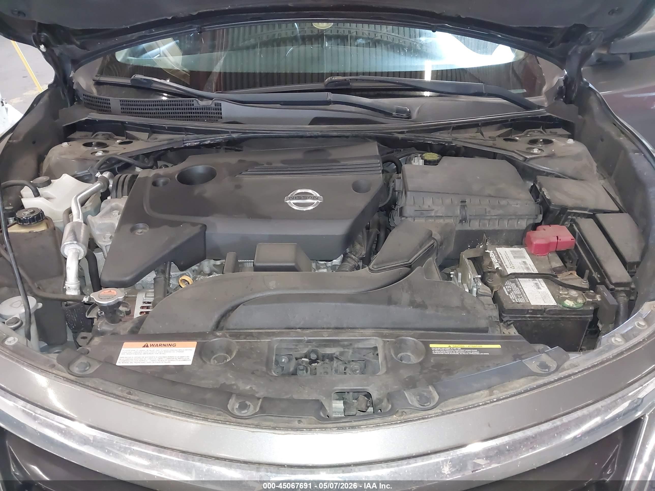 2015 Nissan Altima 2.5 Sl Gray vin: 1N4AL3AP5FN406527