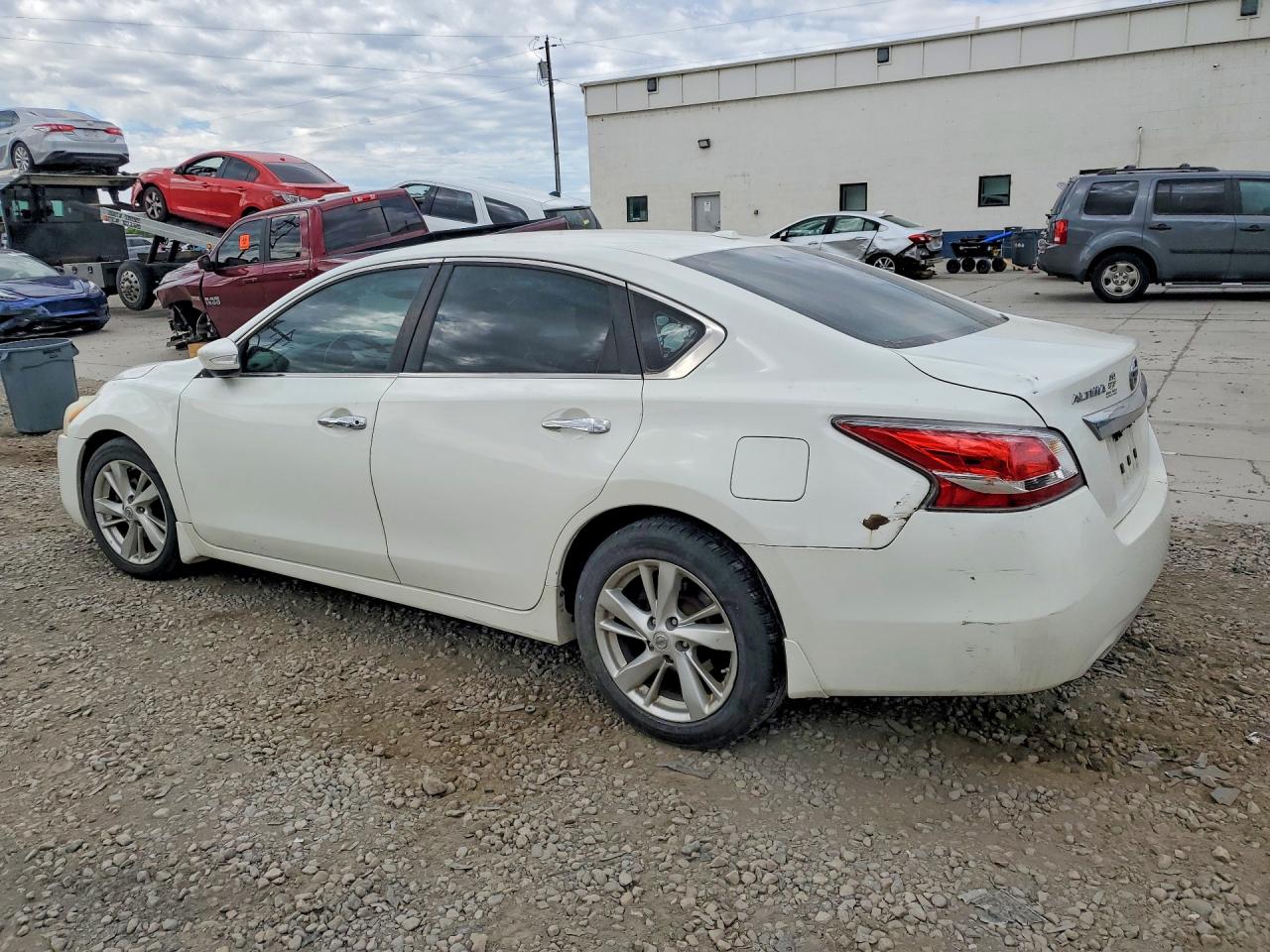 2015 Nissan Altima 2.5 Sl Белый vin: 1N4AL3AP5FN407791