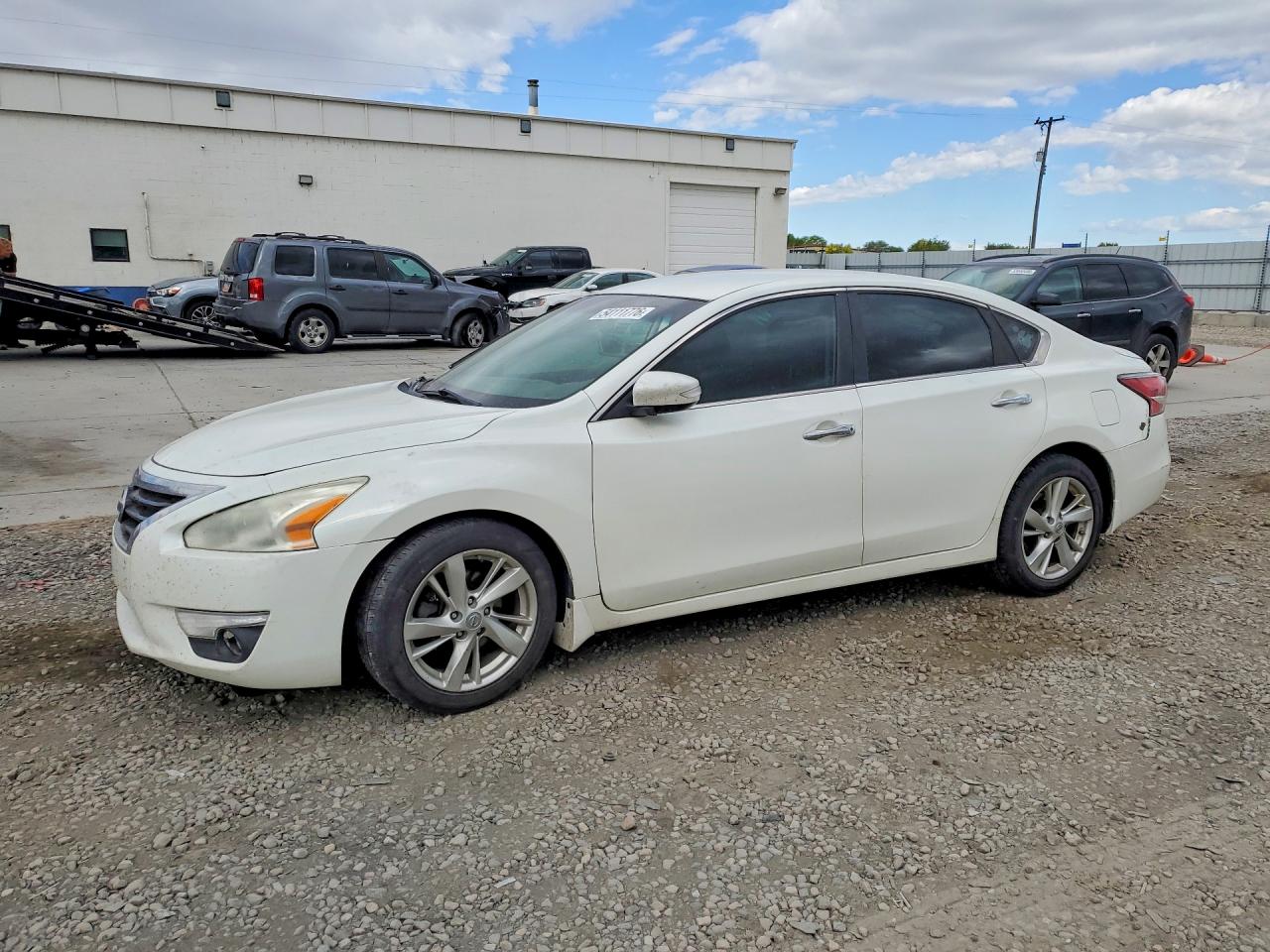 2015 Nissan Altima 2.5 Sl Белый vin: 1N4AL3AP5FN407791