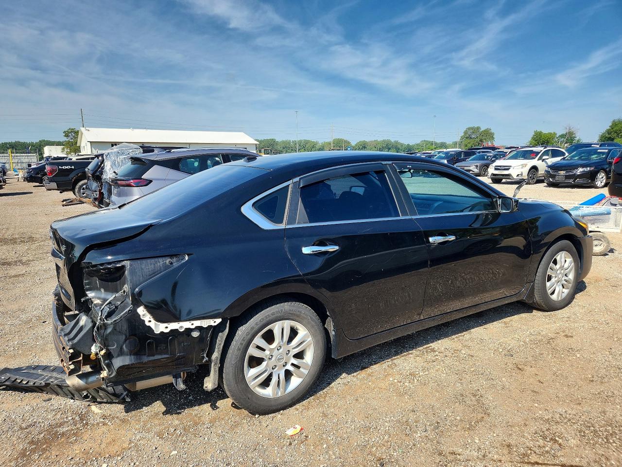 2015 Nissan Altima 2.5 S Black vin: 1N4AL3AP5FN862222
