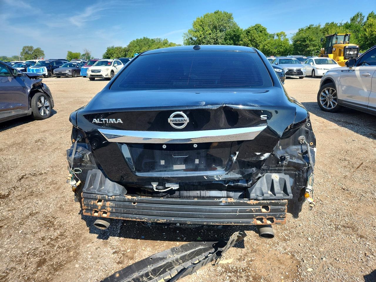 2015 Nissan Altima 2.5 S Black vin: 1N4AL3AP5FN862222