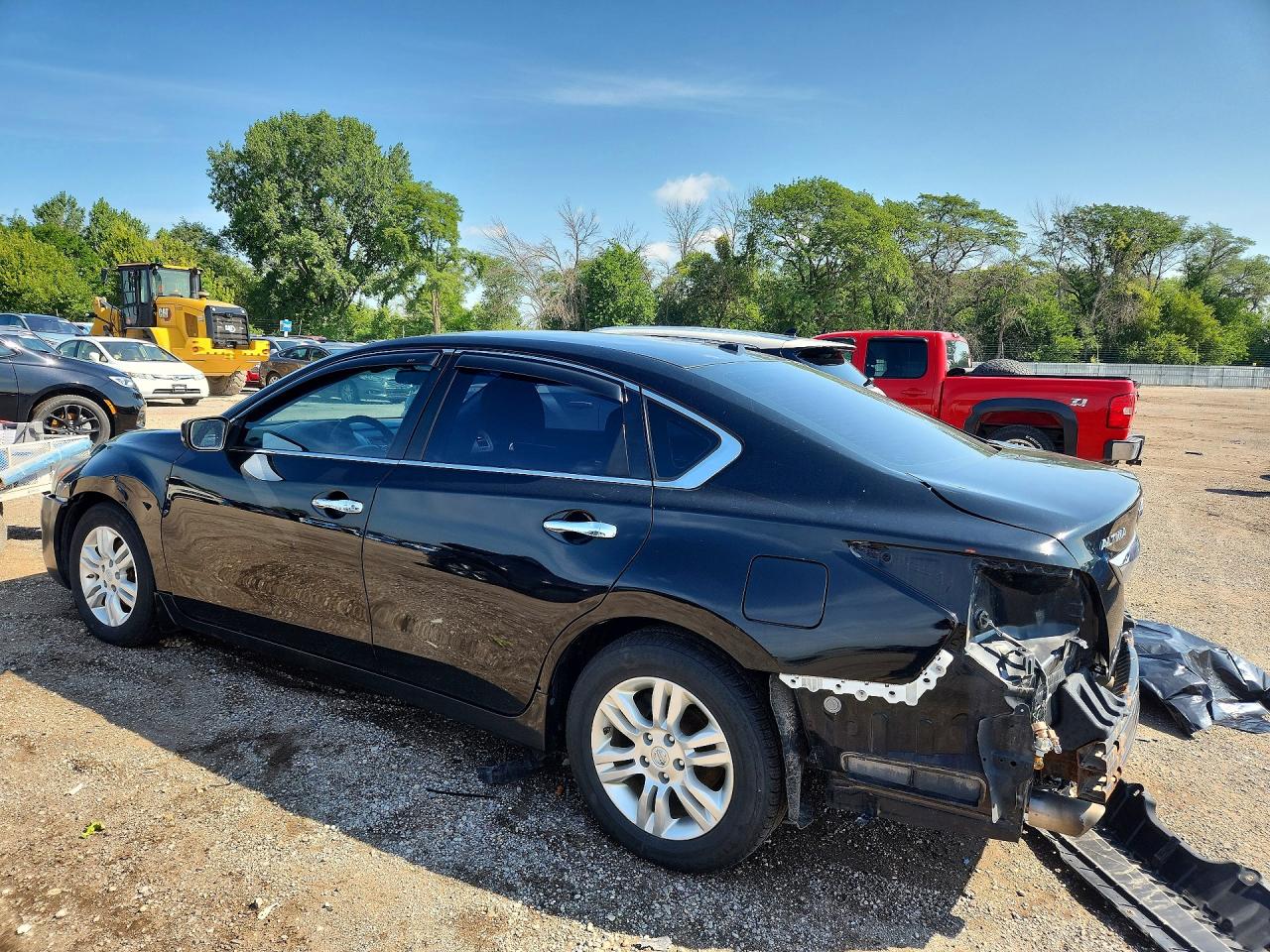 2015 Nissan Altima 2.5 S Black vin: 1N4AL3AP5FN862222