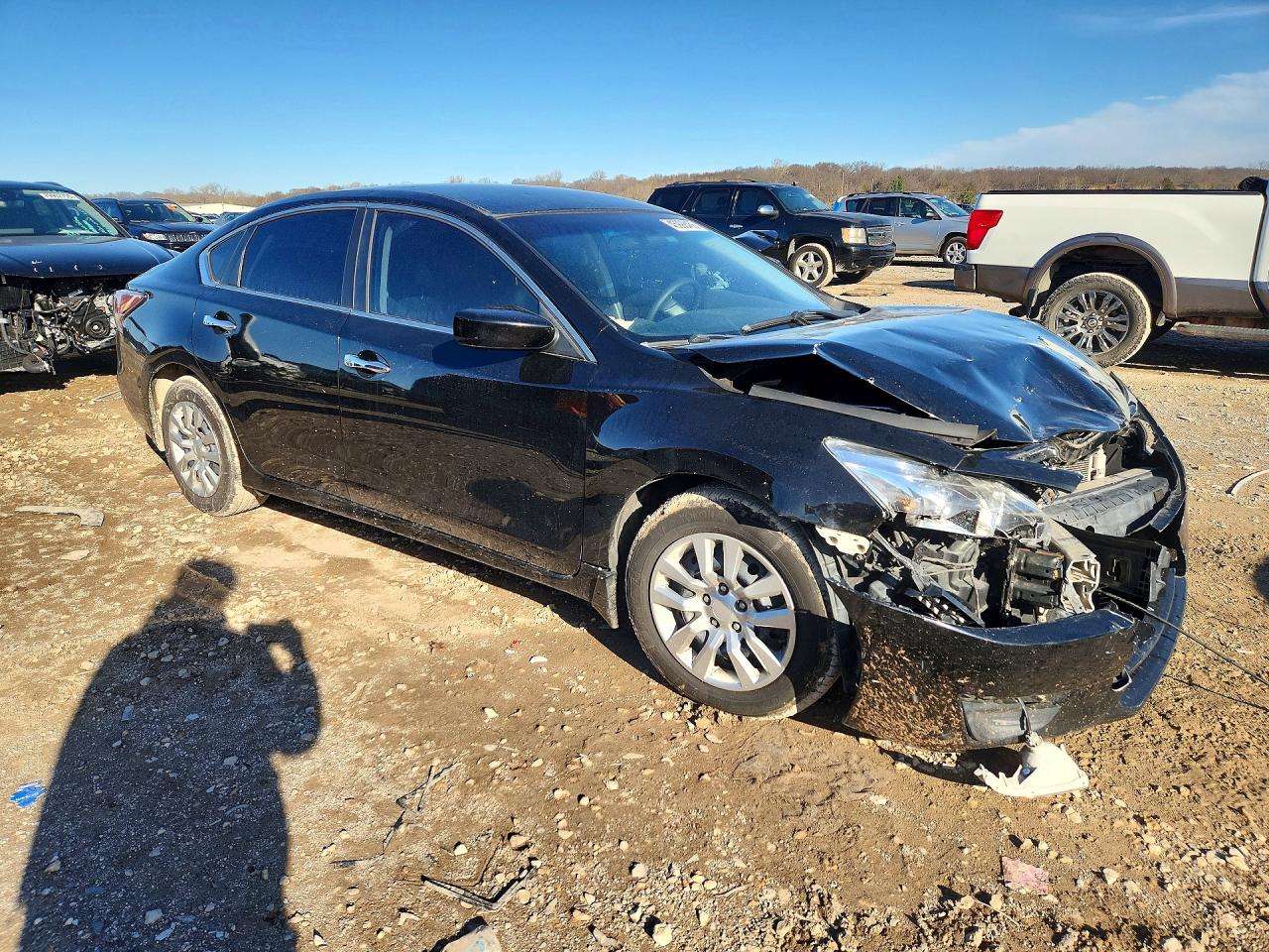 2015 Nissan Altima 2.5 Black vin: 1N4AL3AP5FN865024
