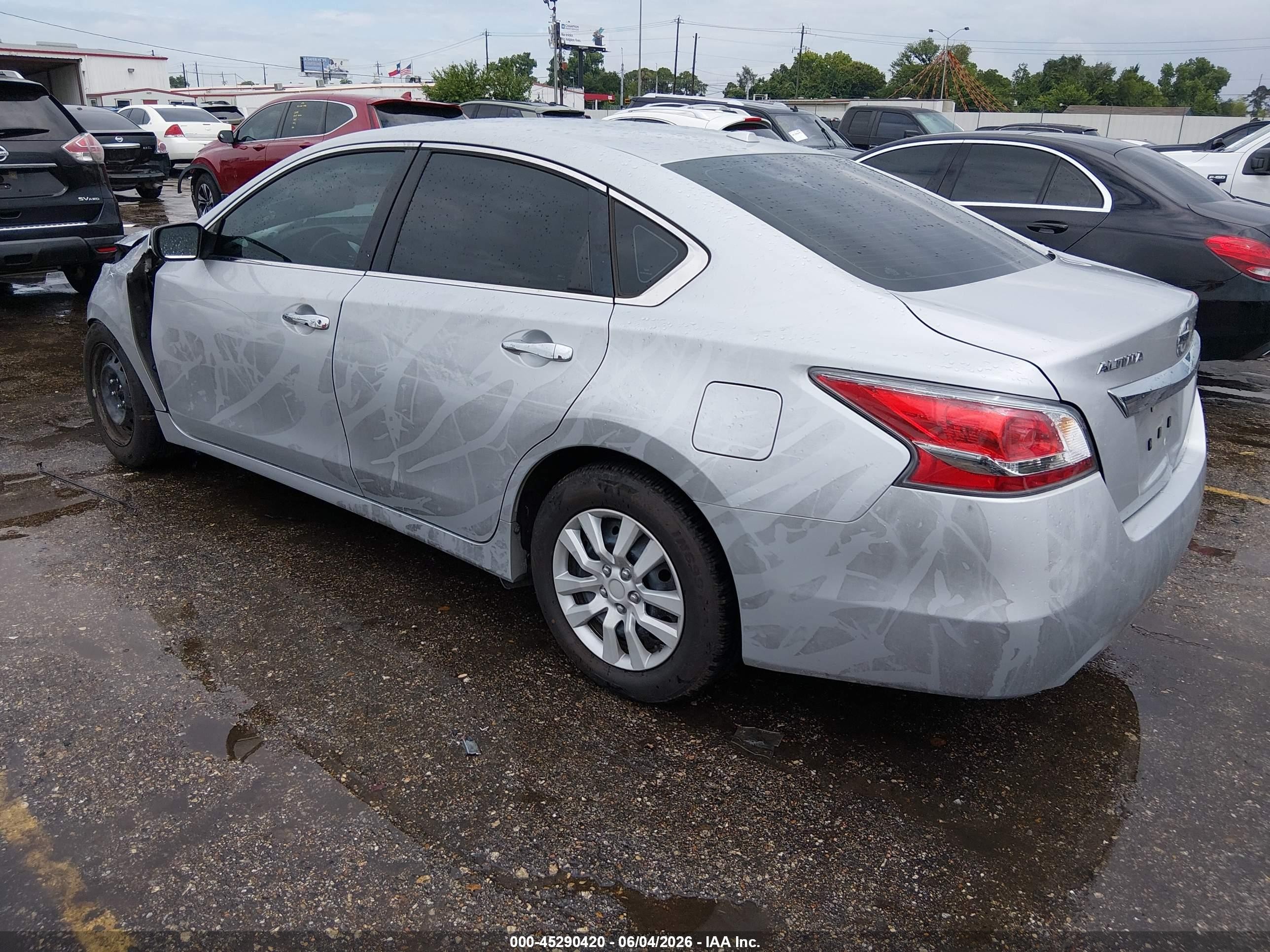 2015 Nissan Altima 2.5/2.5 S/2.5 Sl/2.5 Sv Silver vin: 1N4AL3AP5FN878503