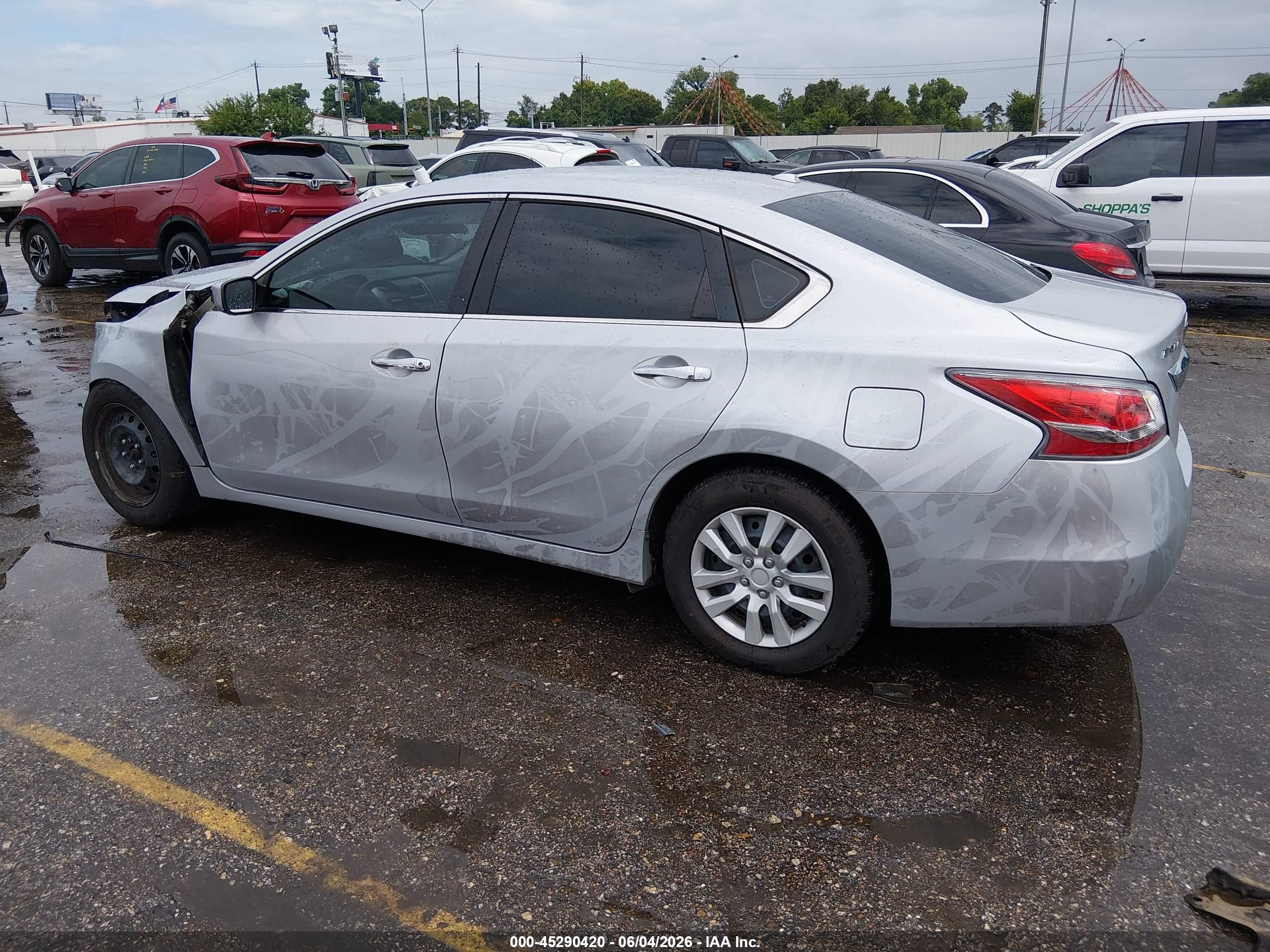 2015 Nissan Altima 2.5/2.5 S/2.5 Sl/2.5 Sv Silver vin: 1N4AL3AP5FN878503