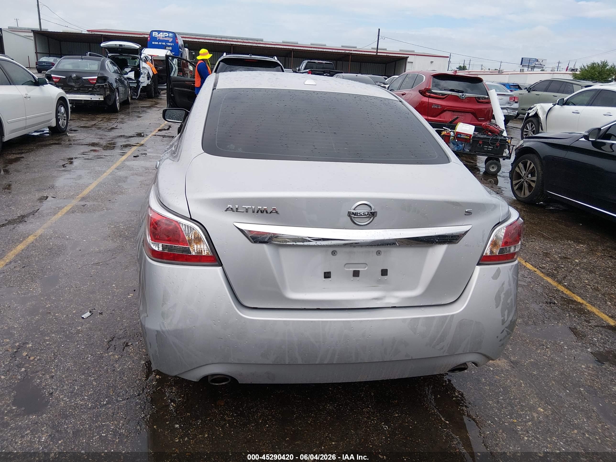 2015 Nissan Altima 2.5/2.5 S/2.5 Sl/2.5 Sv Silver vin: 1N4AL3AP5FN878503