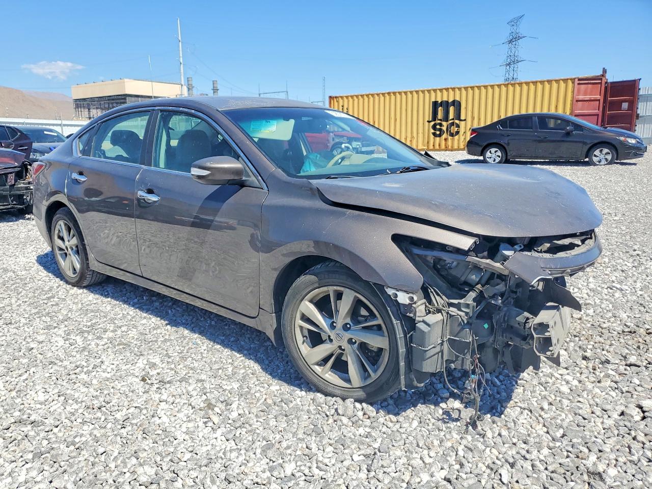 2015 Nissan Altima 2.5 Sl Brown vin: 1N4AL3AP5FN881997