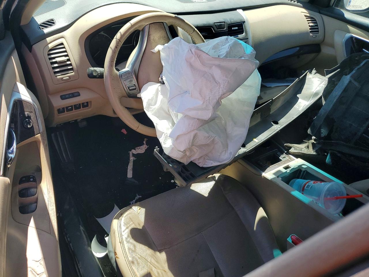 2015 Nissan Altima 2.5 Sl Brown vin: 1N4AL3AP5FN881997