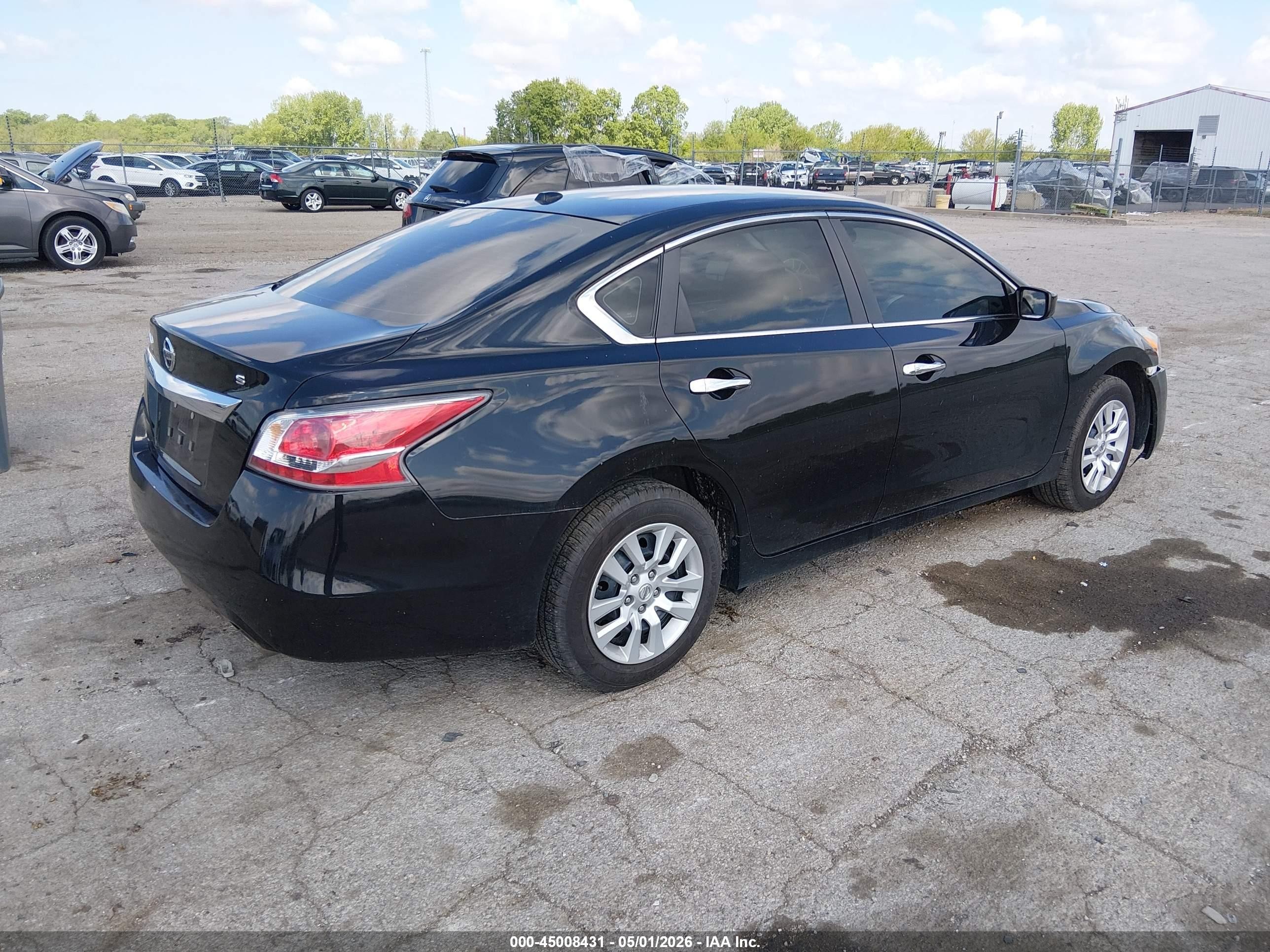 2015 Nissan Altima 2.5/2.5 S/2.5 Sl/2.5 Sv Black vin: 1N4AL3AP5FN887041