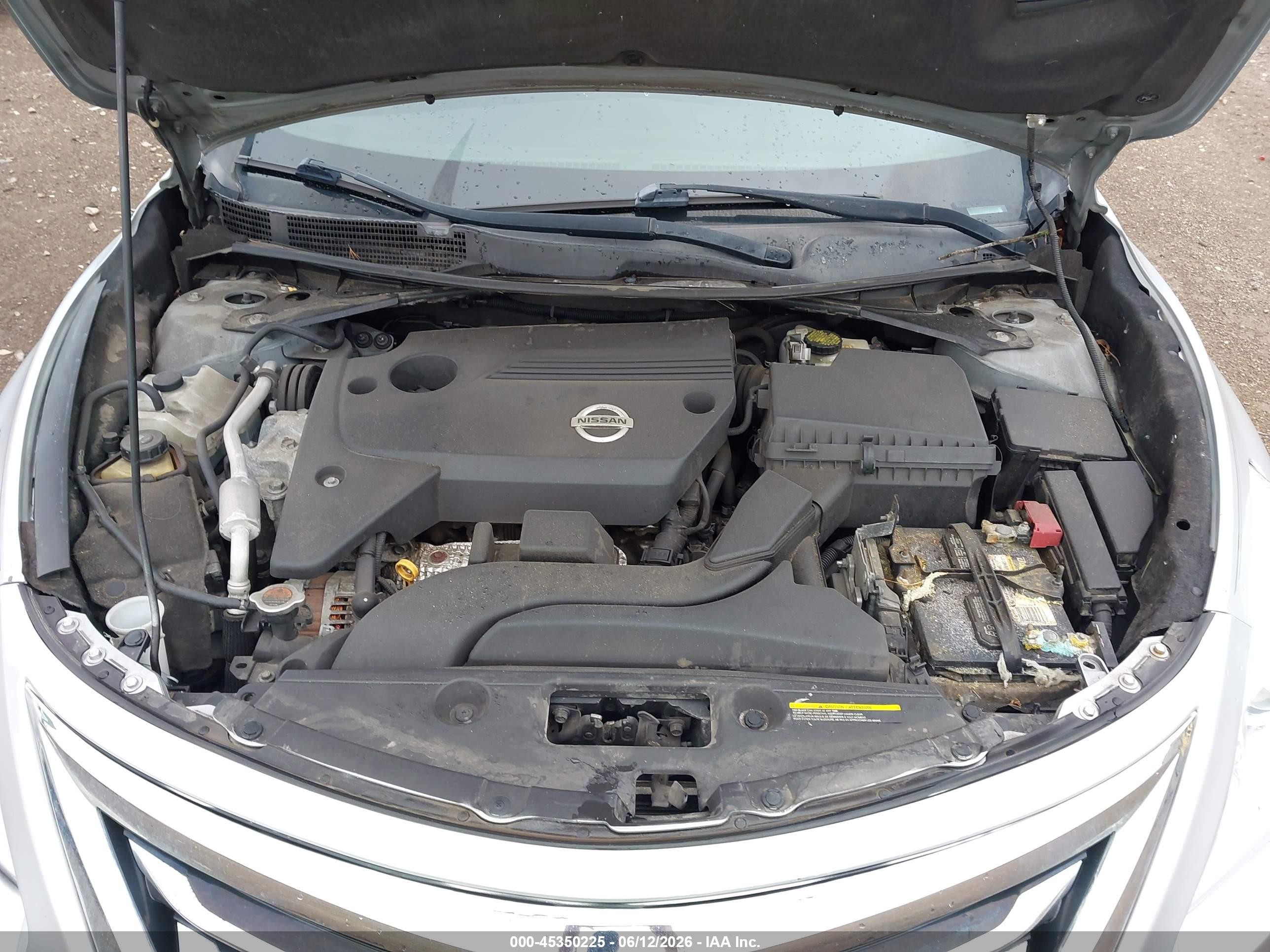 2015 Nissan Altima 2.5/2.5 S/2.5 Sl/2.5 Sv Silver vin: 1N4AL3AP5FN892739