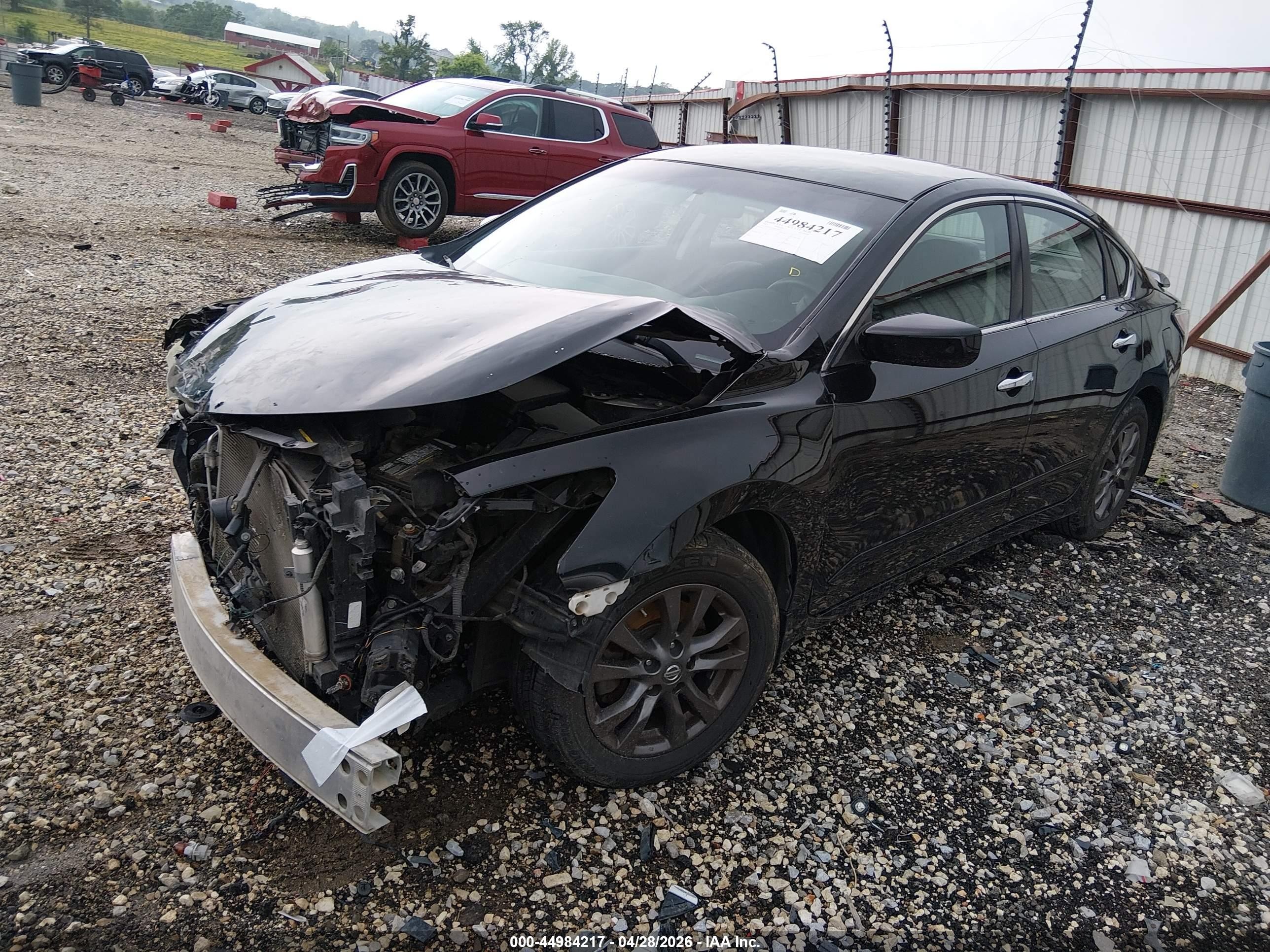 2015 Nissan Altima 2.5 S Black vin: 1N4AL3AP5FN894152