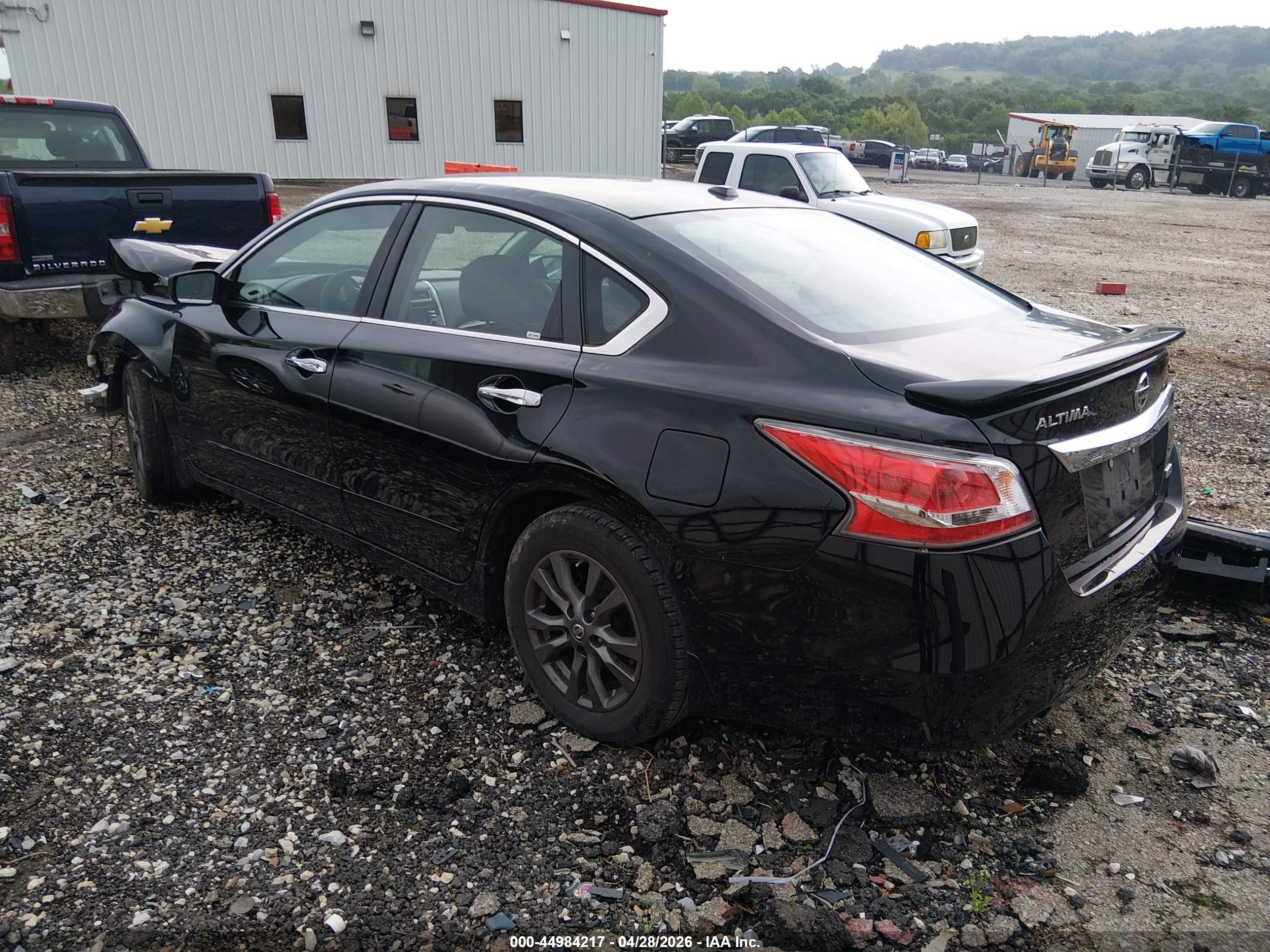 2015 Nissan Altima 2.5 S Black vin: 1N4AL3AP5FN894152
